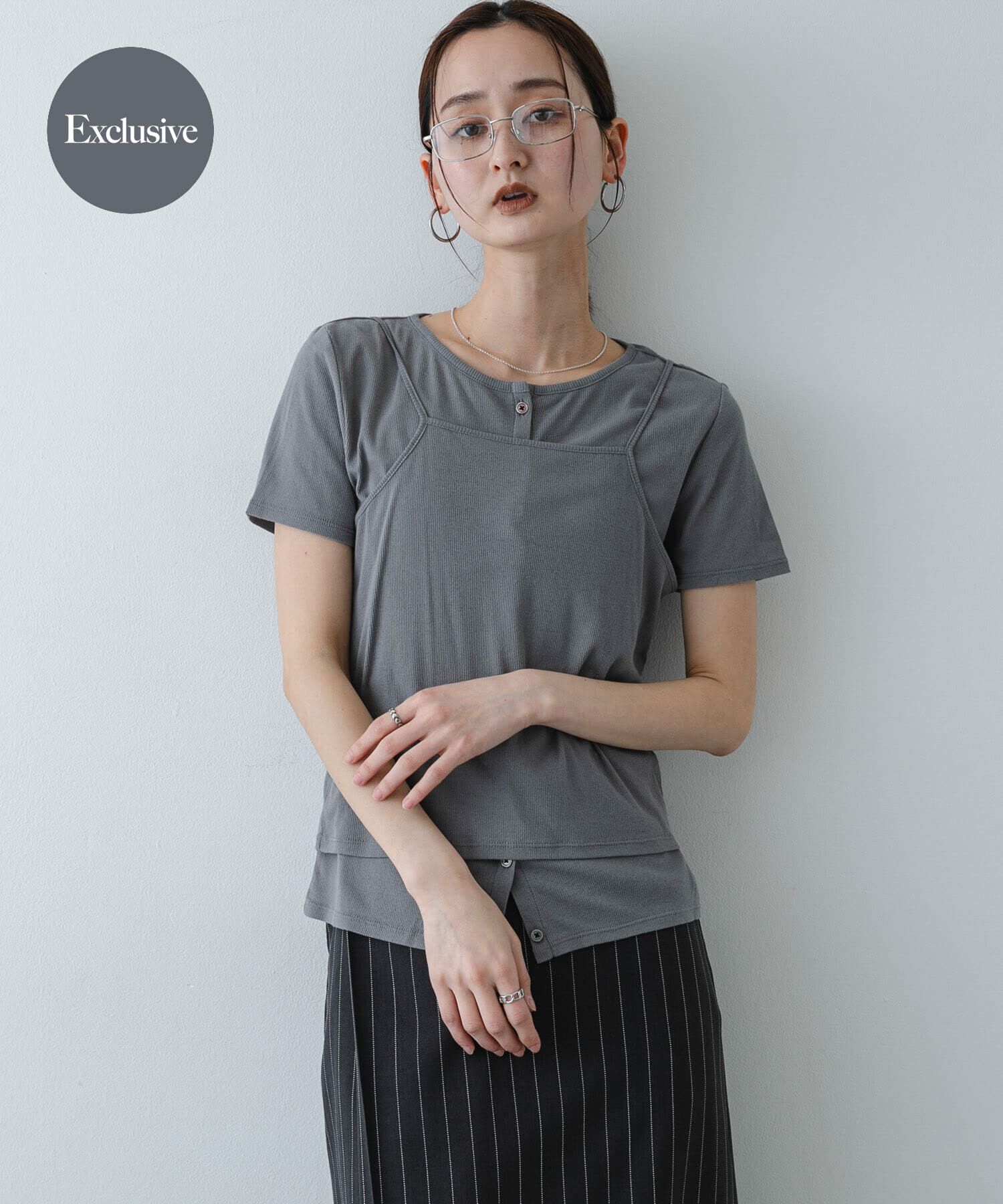 SENSE OF PLACE by URBAN RESEARCH「『別注』Healthknit&times;SENSE OF PLACE セットカーディガン」|カーディガン|グレー