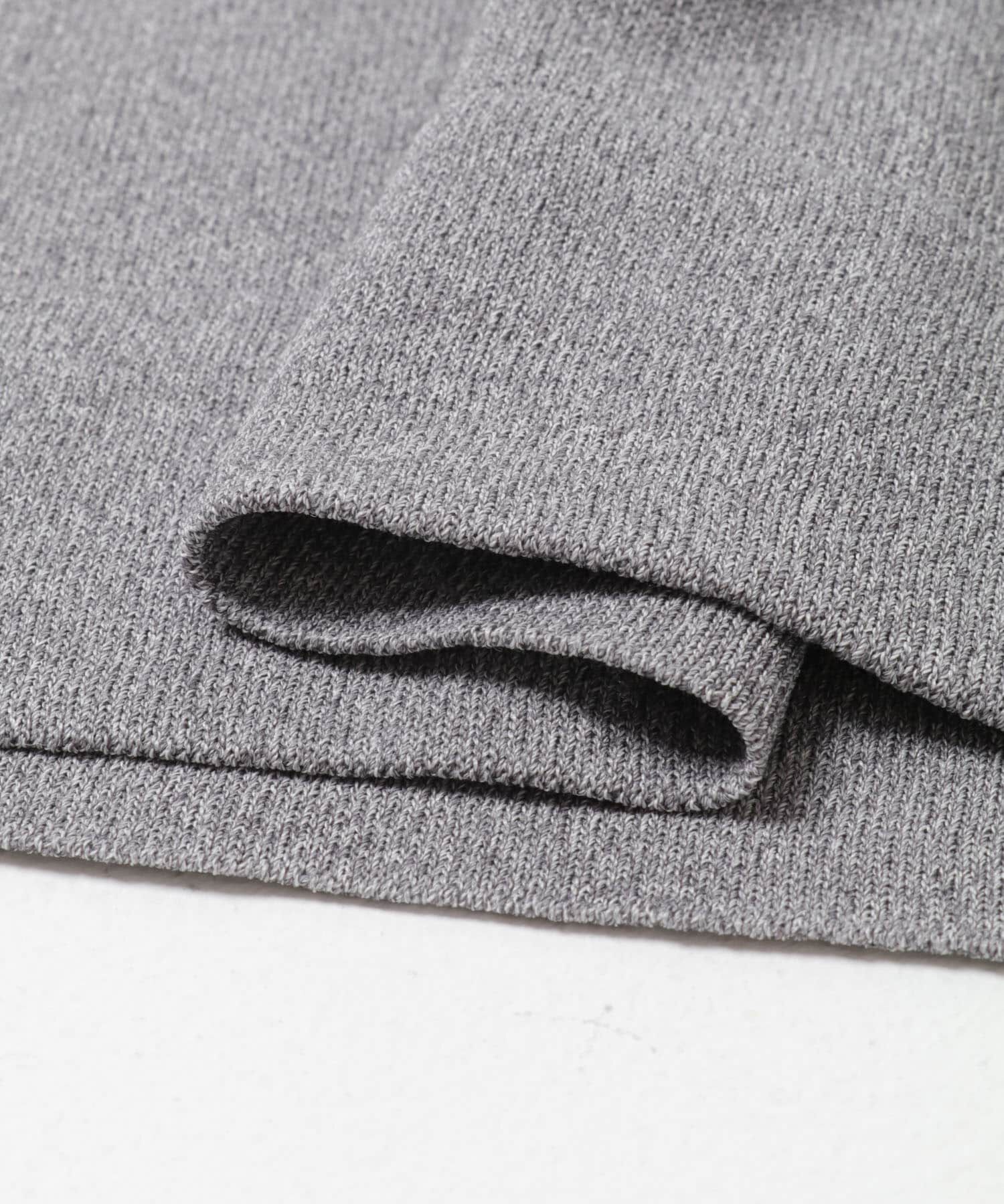 SENSE OF PLACE by URBAN RESEARCH「『洗濯可』プレートツキニットTシャツ(半袖)」|ニット・セーター|