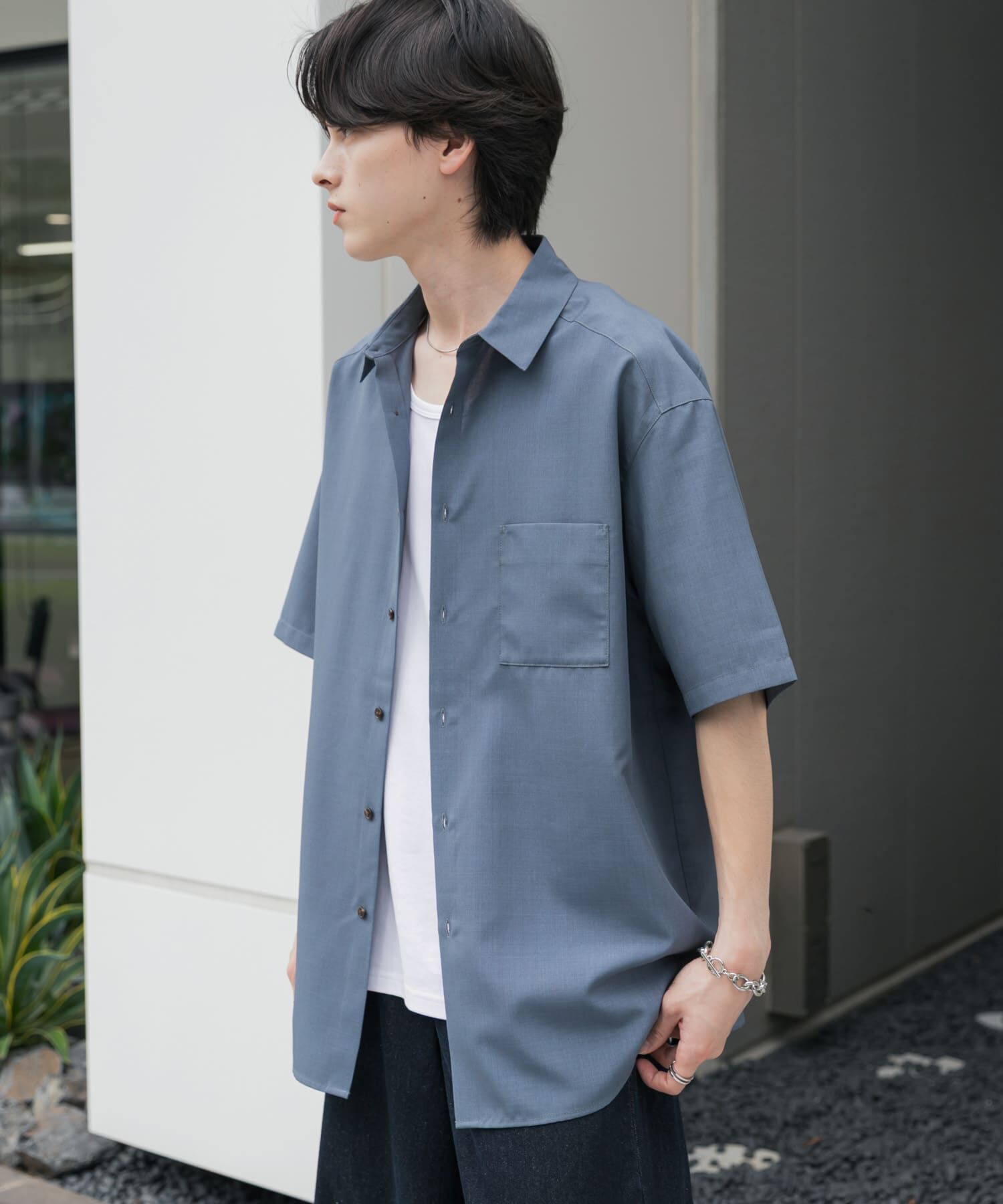 SENSE OF PLACE by URBAN RESEARCH「『ｲｰｼﾞｰｹｱ/速乾』ｸｲｯｸﾄﾞﾗｲﾚｷﾞｭﾗｰｶﾗｰｼｮｰﾄｽ」|シャツ・ブラウス|