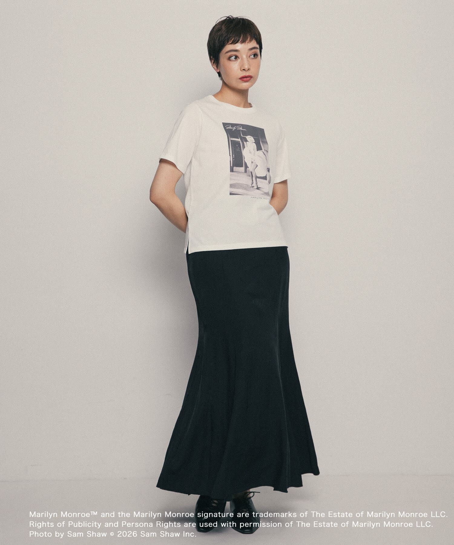 SENSE OF PLACE by URBAN RESEARCH「『別注』MARILYNMONROE&times;SENSE OF PLACE　グラフィックTシャツ」|Tシャツ・カットソー|