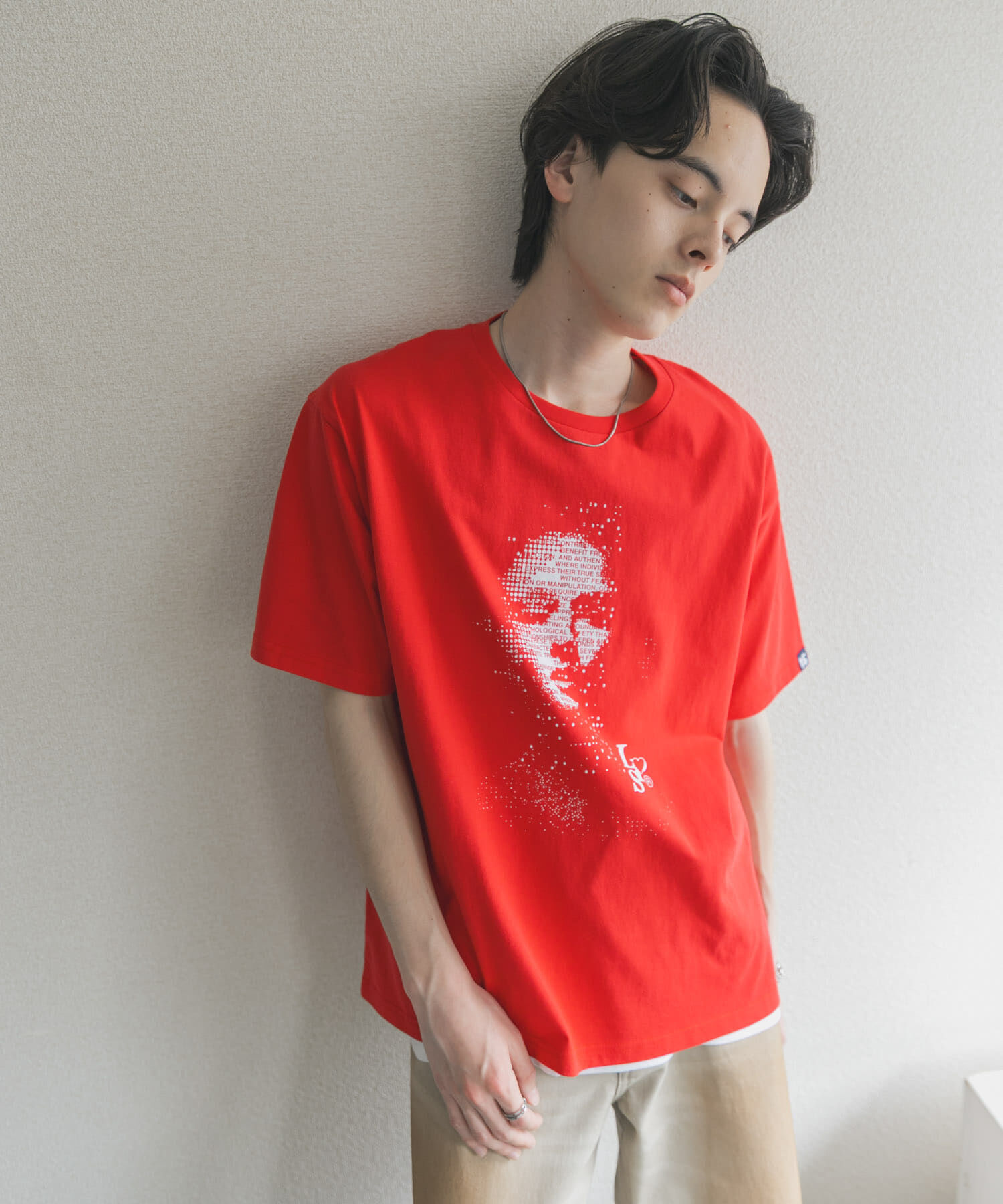 SENSE OF PLACE by URBAN RESEARCH「『別注』LOVE POP STUDIO&times;SENSE OF PLACE SHORT-SLEEVE T-SHIRTS」|Tシャツ・カットソー|