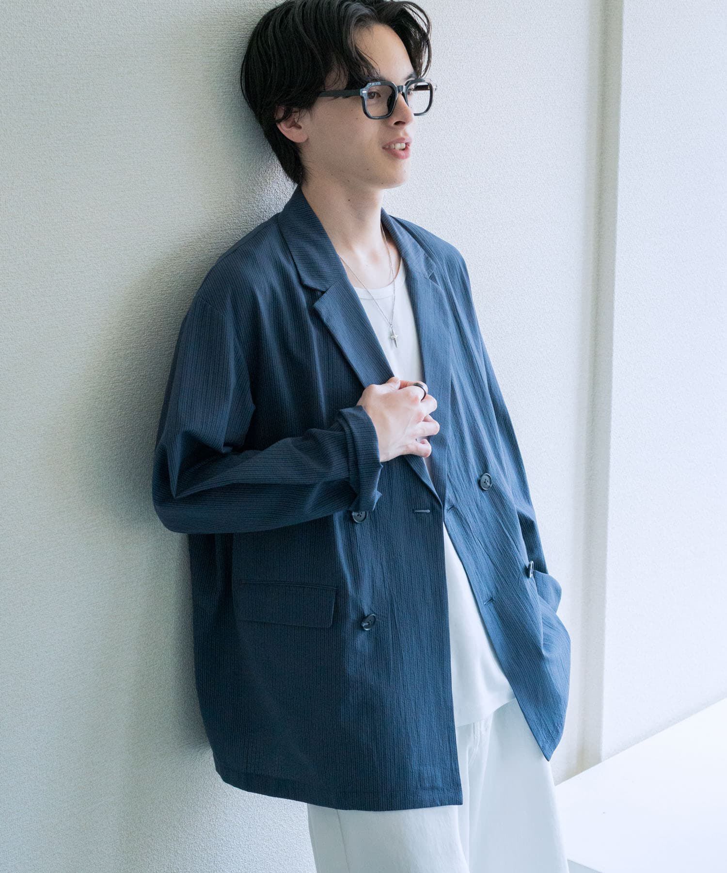 SENSE OF PLACE by URBAN RESEARCH「シアサッカーダブルジャケット」|その他|