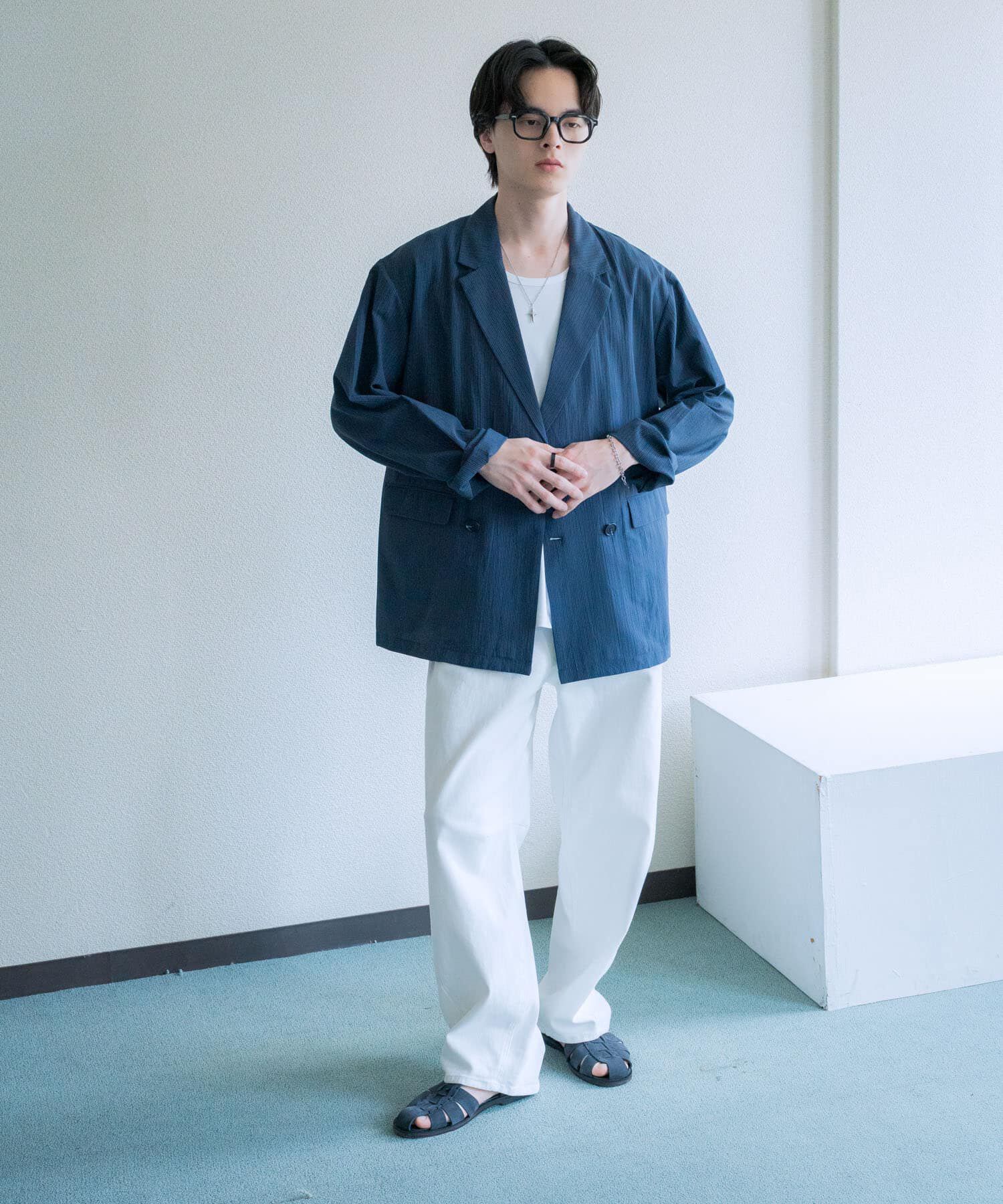 SENSE OF PLACE by URBAN RESEARCH「シアサッカーダブルジャケット」|その他|