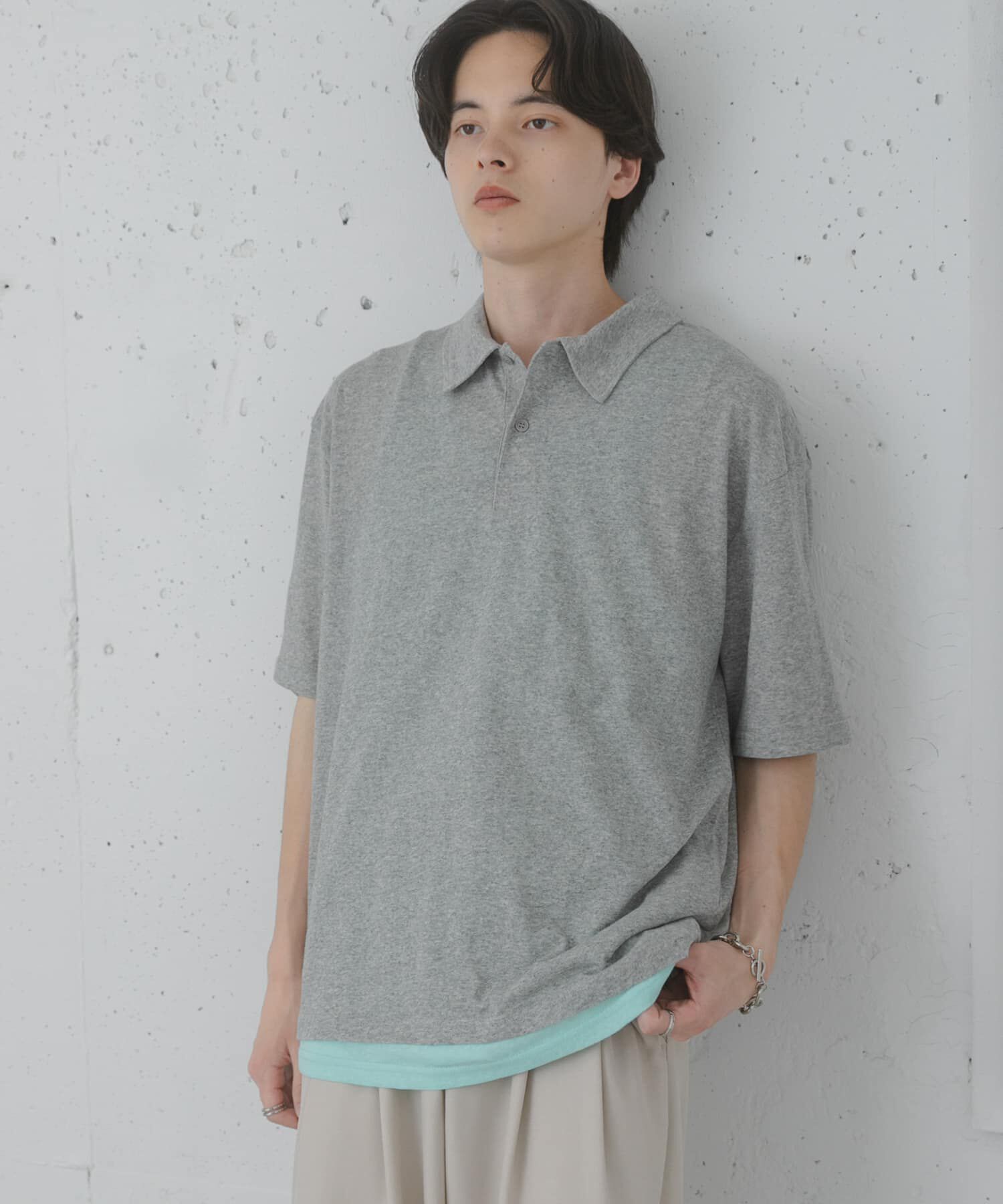 SENSE OF PLACE by URBAN RESEARCH「ドライタッチタンクトップセットポロシャツ」|ポロシャツ|