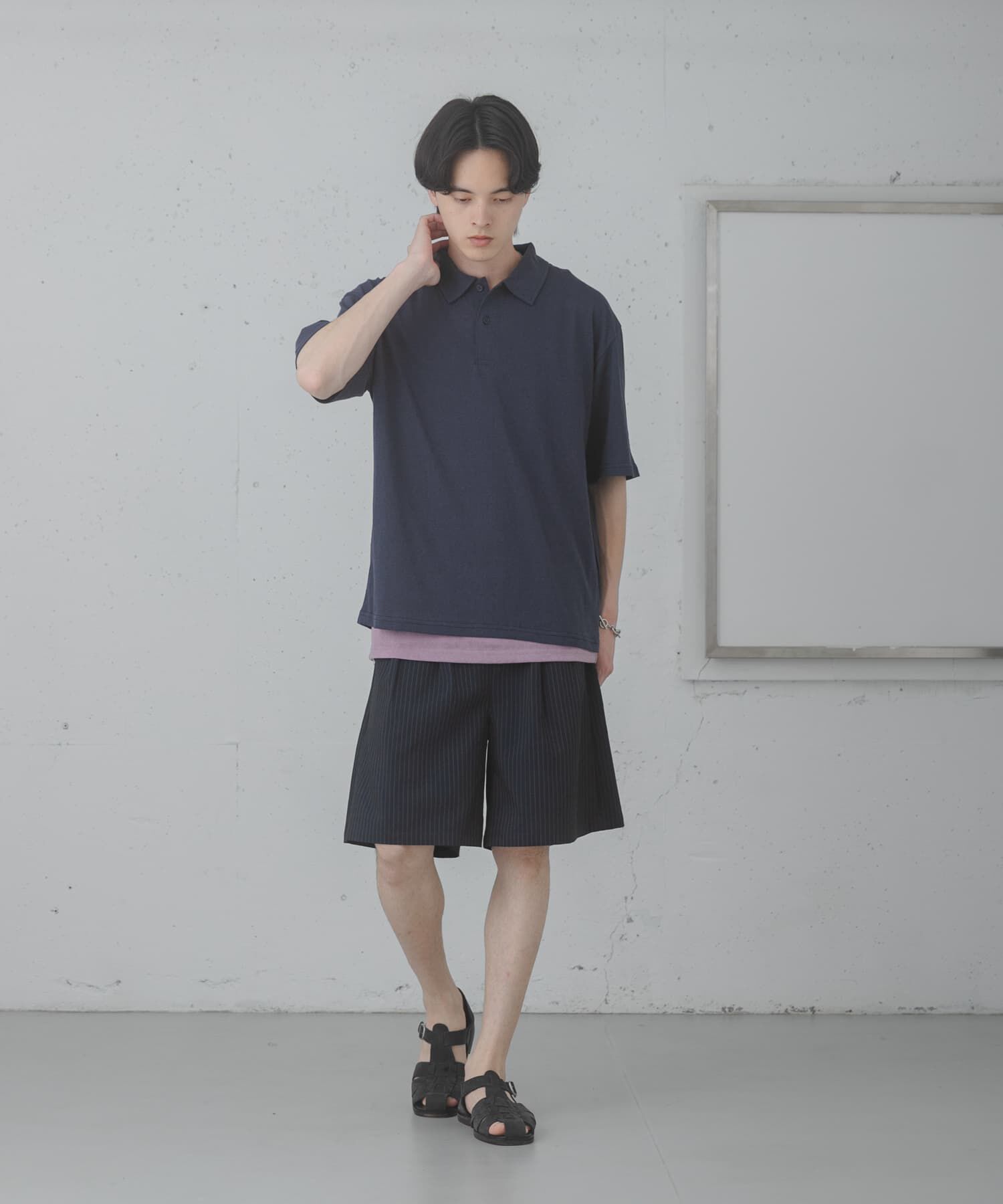 SENSE OF PLACE by URBAN RESEARCH「ドライタッチタンクトップセットポロシャツ」|ポロシャツ|