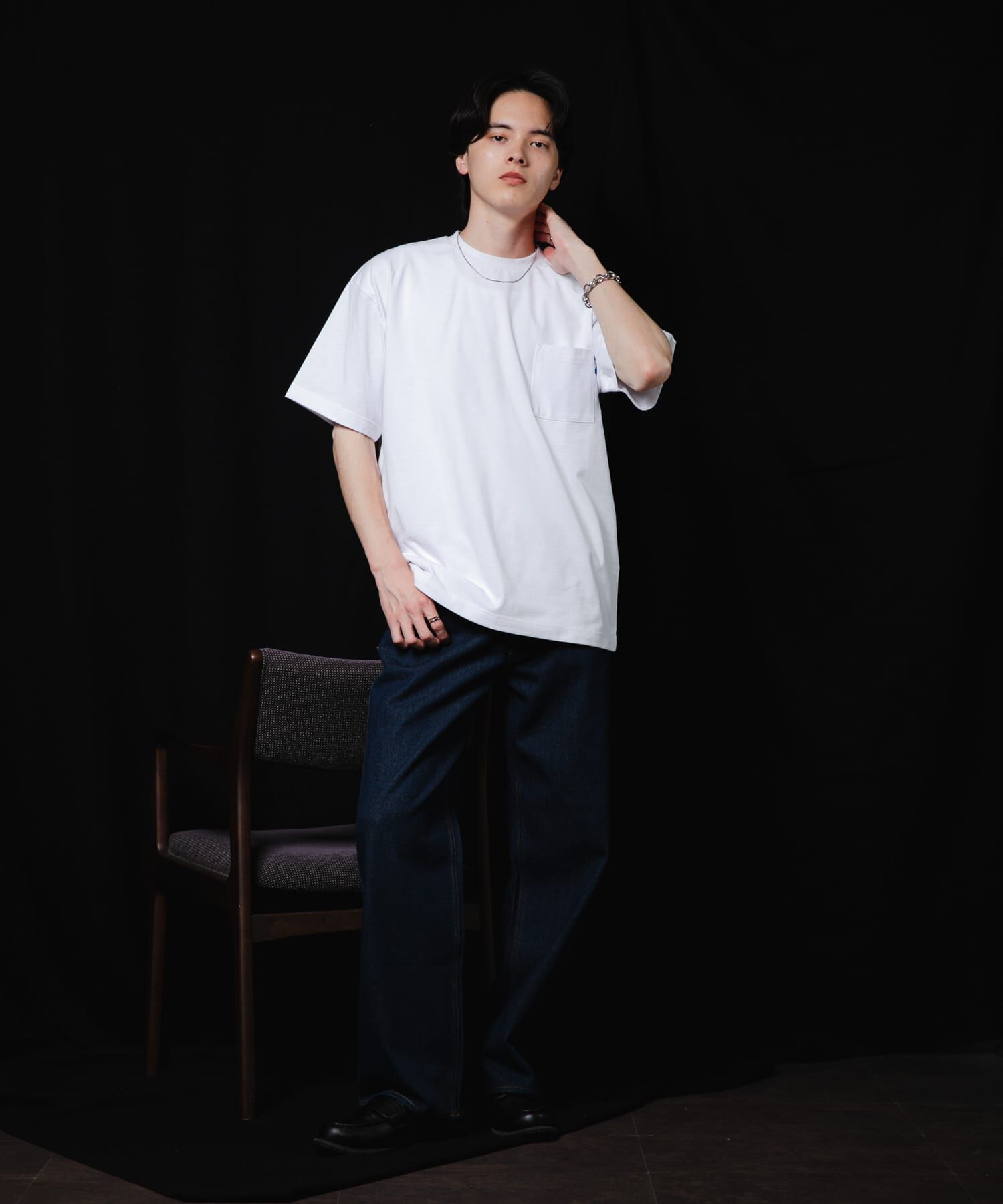 SENSE OF PLACE by URBAN RESEARCH「『UR TECH ひやサラクール』リラックスポケットTシャツ」|Tシャツ・カットソー|
