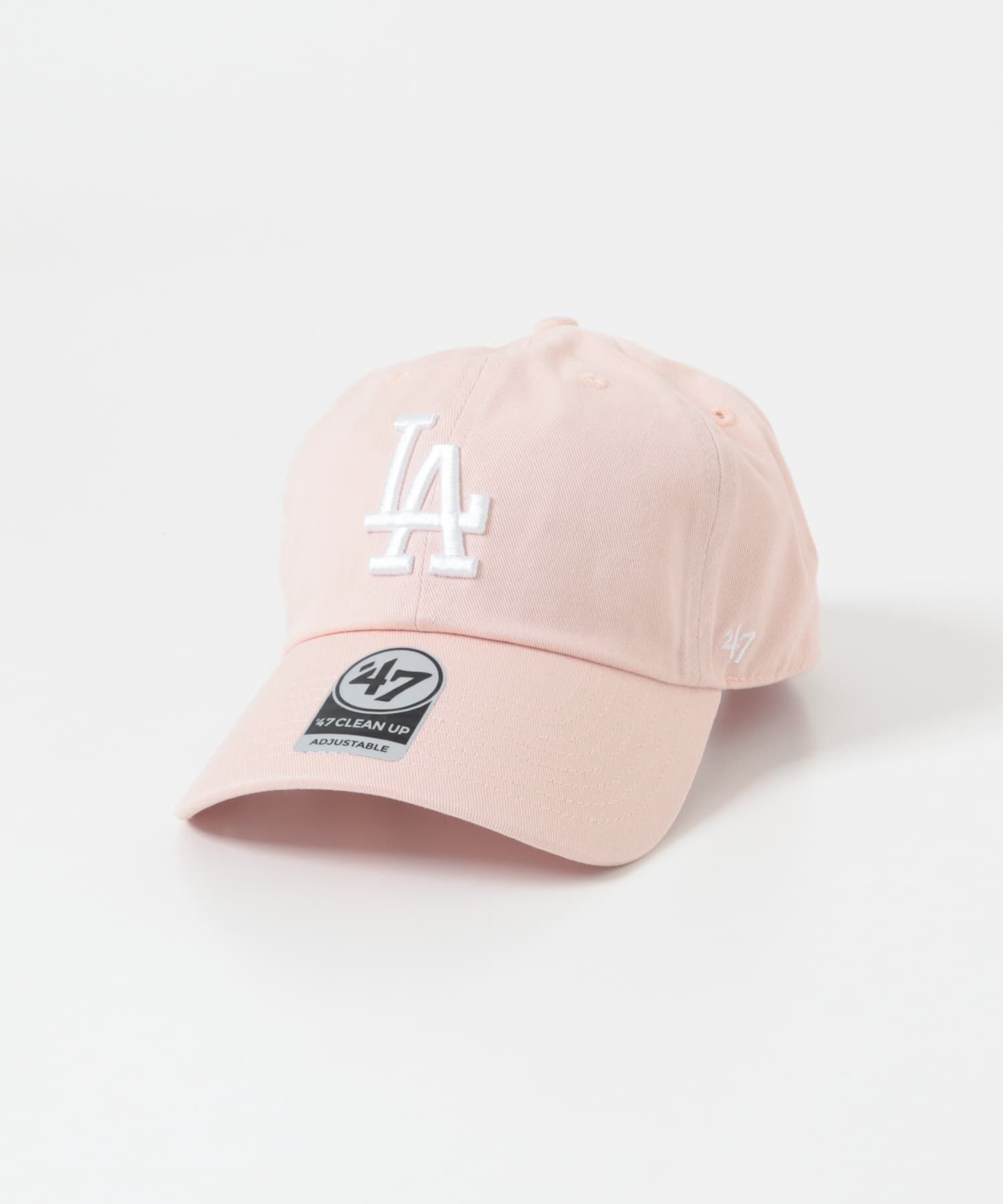 SENSE OF PLACE by URBAN RESEARCH「『WEB/一部店舗限定』FORTY SEVEN　47 CLEAN UP DODGERS」|キャップ・キャスケット|ピンク