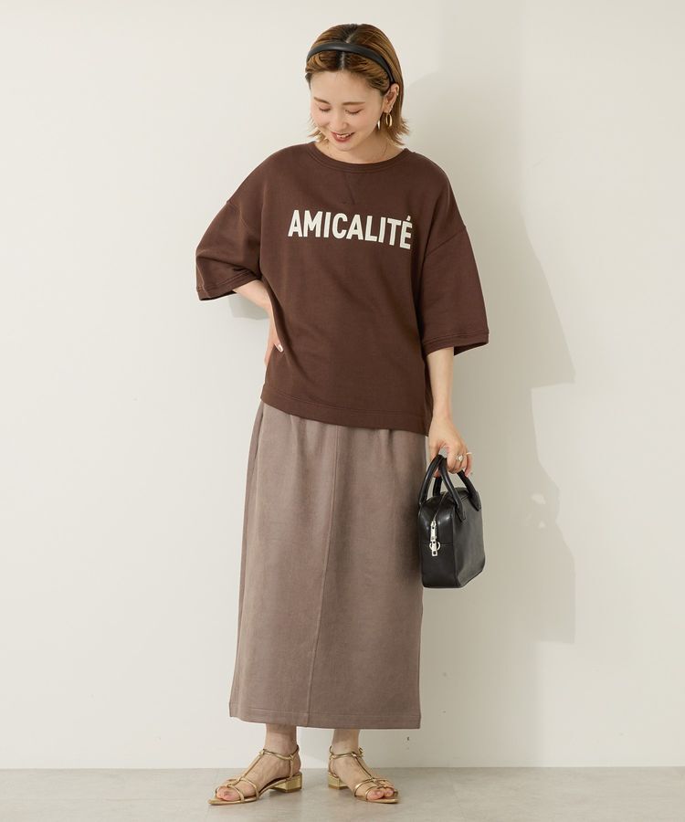 AMERICAN HOLIC「フェイクレザーダンボールスカート」|スカート|