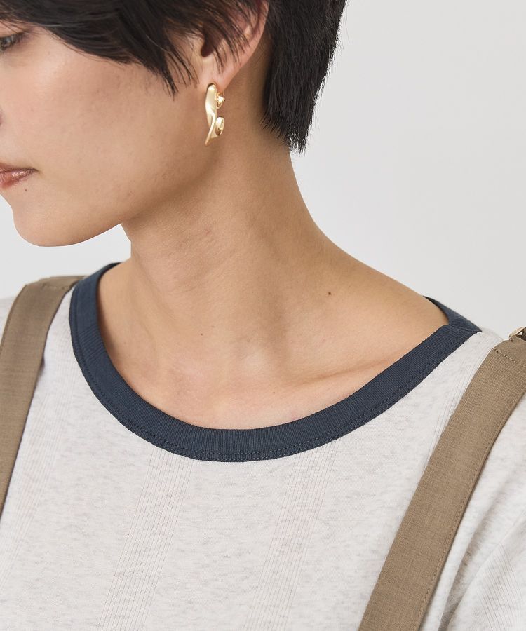 AMERICAN HOLIC「【SET】半袖プルオーバー+針抜きカーディガン」|Tシャツ・カットソー|