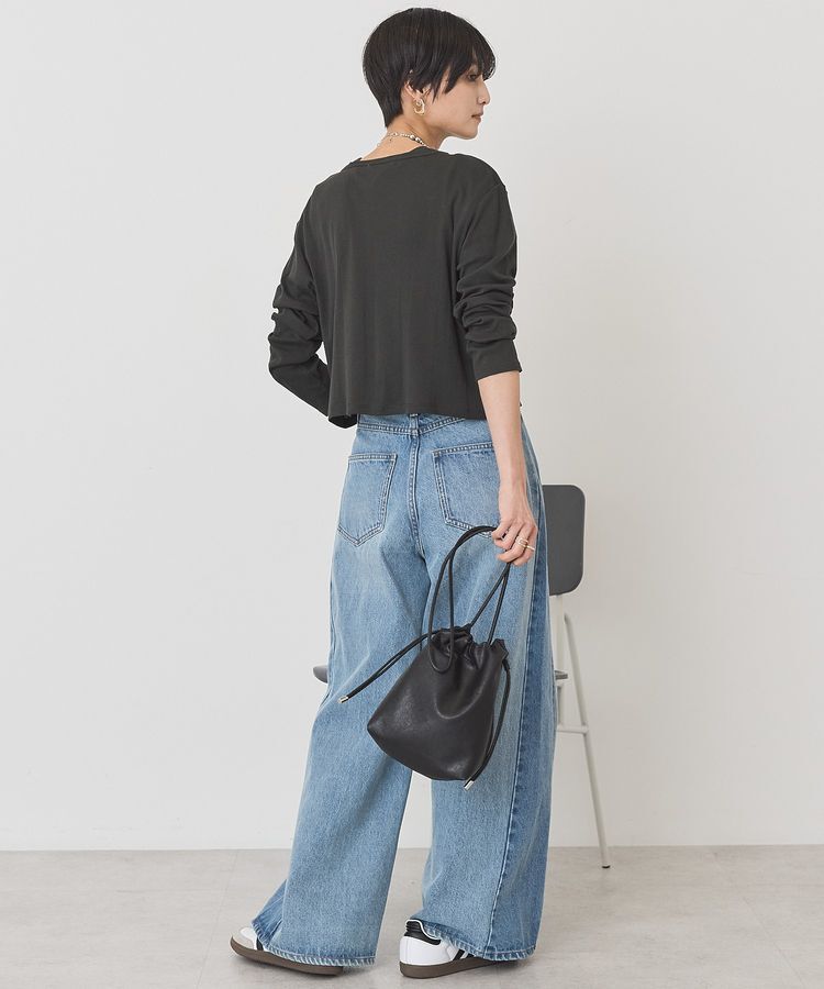 AMERICAN HOLIC「【SET】半袖プルオーバー+針抜きカーディガン」|Tシャツ・カットソー|