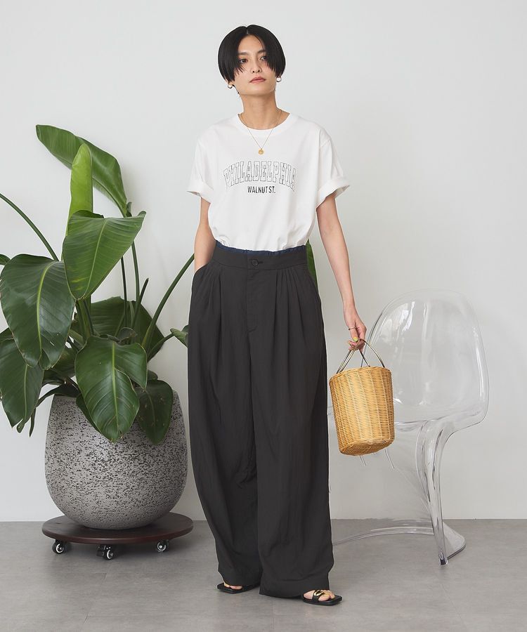 AMERICAN HOLIC「【マルチ機能】カレッジロゴTシャツ」|Tシャツ・カットソー|