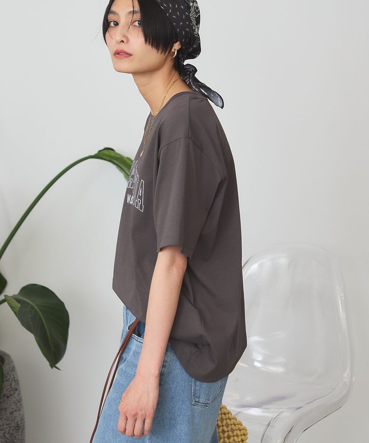 AMERICAN HOLIC「【マルチ機能】カレッジロゴTシャツ」|Tシャツ・カットソー|