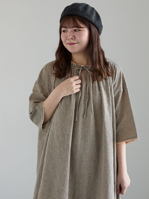 Samansa Mos2「【SA刺繍】スモックワンピース」|ワンピース|