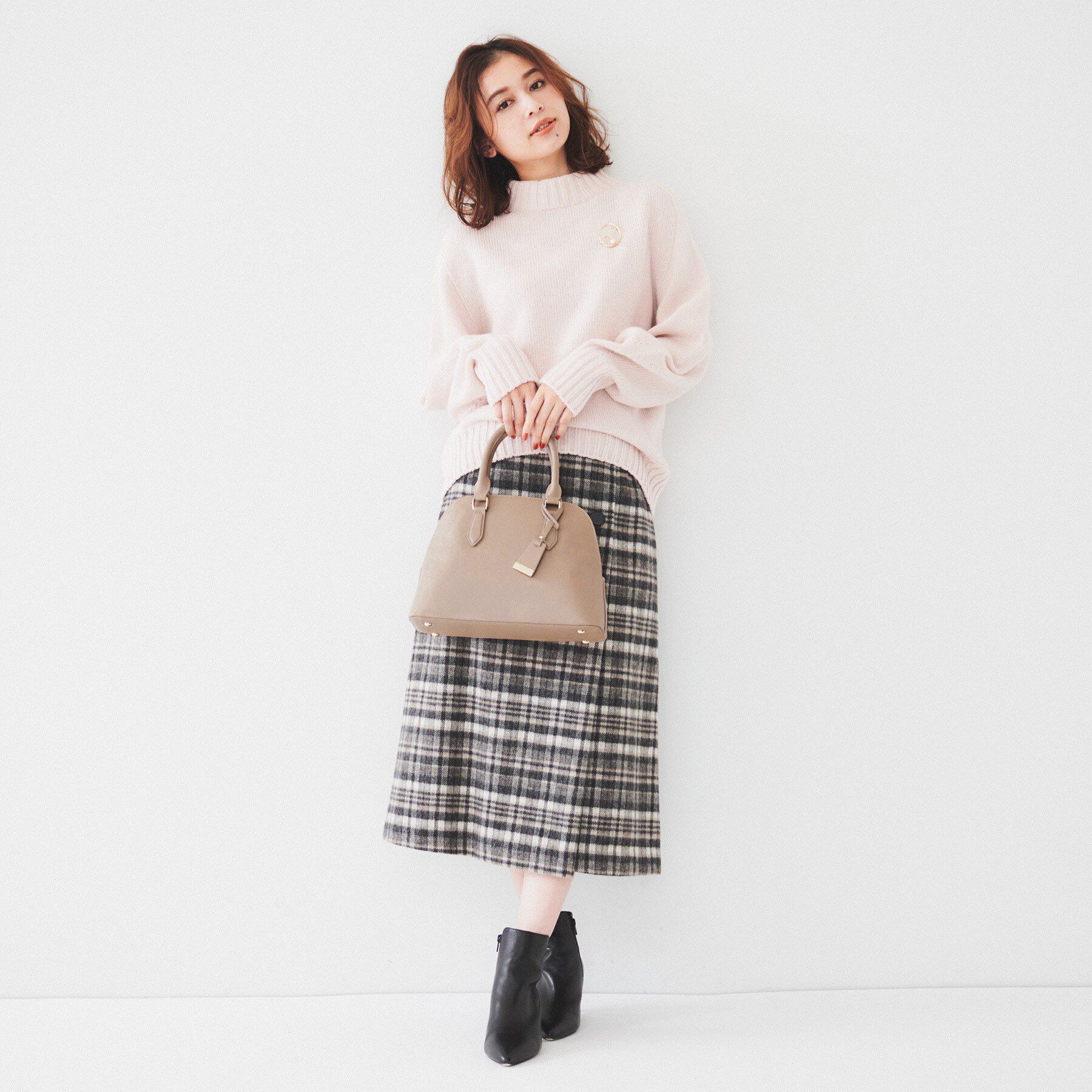 UNTITLED「【追加8／名品】2WAYポケットボストンバッグ」|ハンドバッグ|