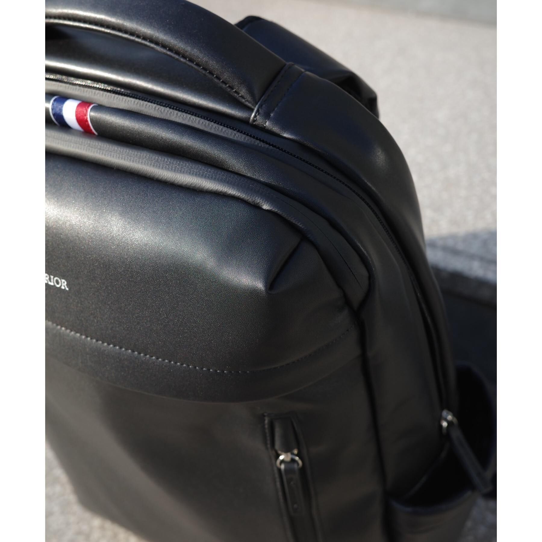 DRESSTERIOR「【撥水加工/荷重軽減】サスペンション リサイクルレザーバックパック」|リュック|