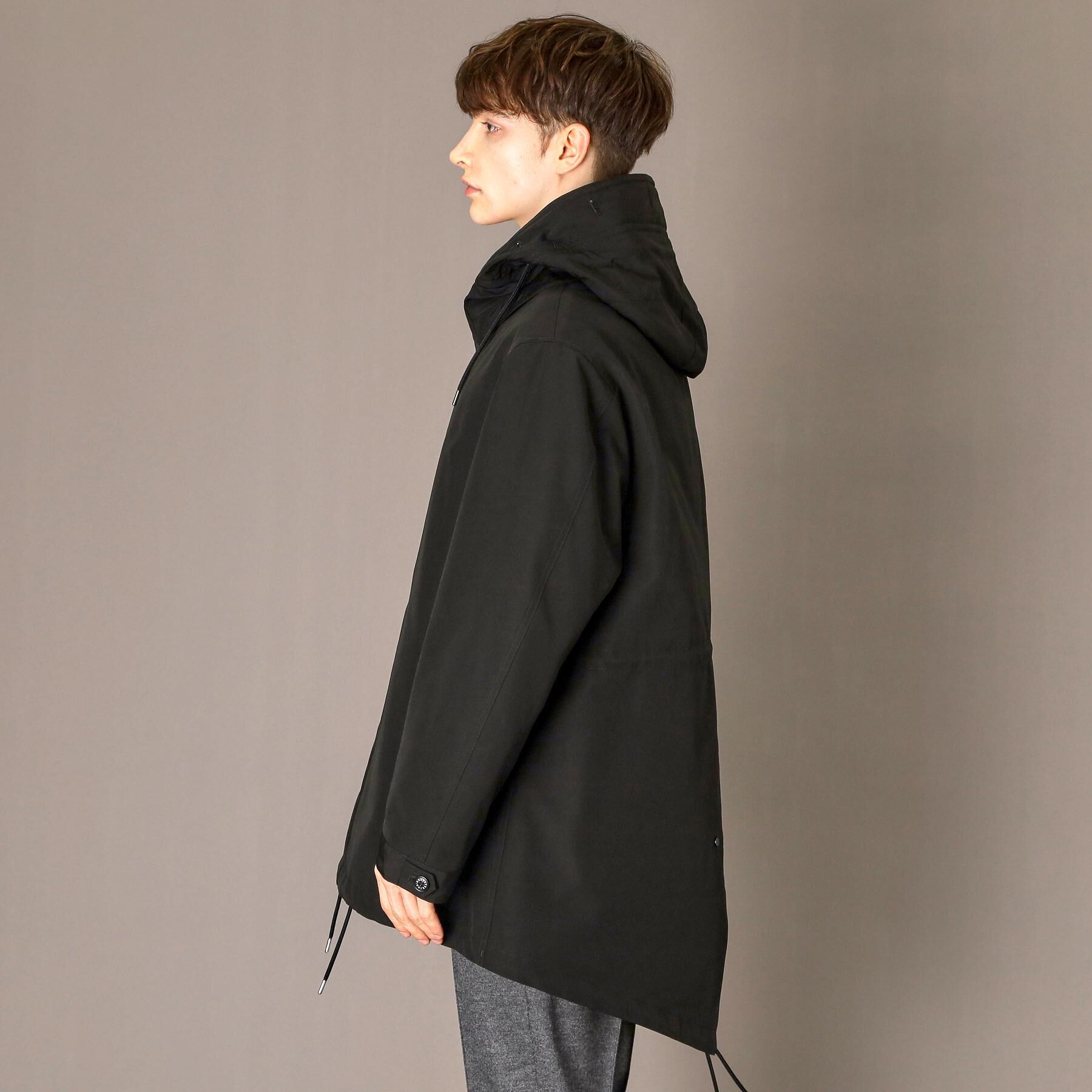 DRESSTERIOR「パデッドライト ショートモッズパーカー」|ミリタリー・モッズコート|