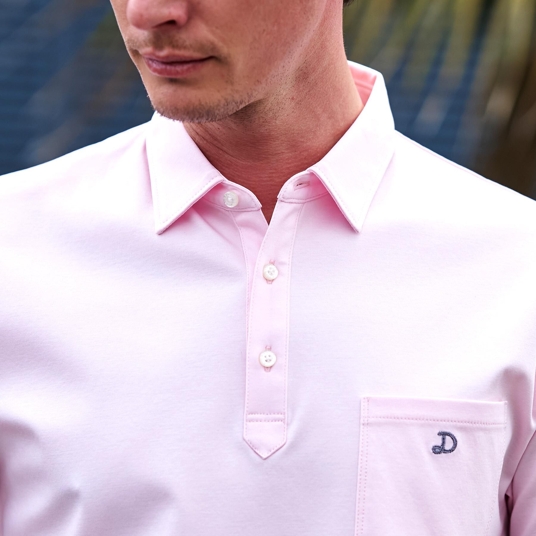 DRESSTERIOR「【接触冷感/抗菌防臭/消臭/Safari5月号掲載】ICE CLEAR COTTON オーバーフィッ」|ポロシャツ|