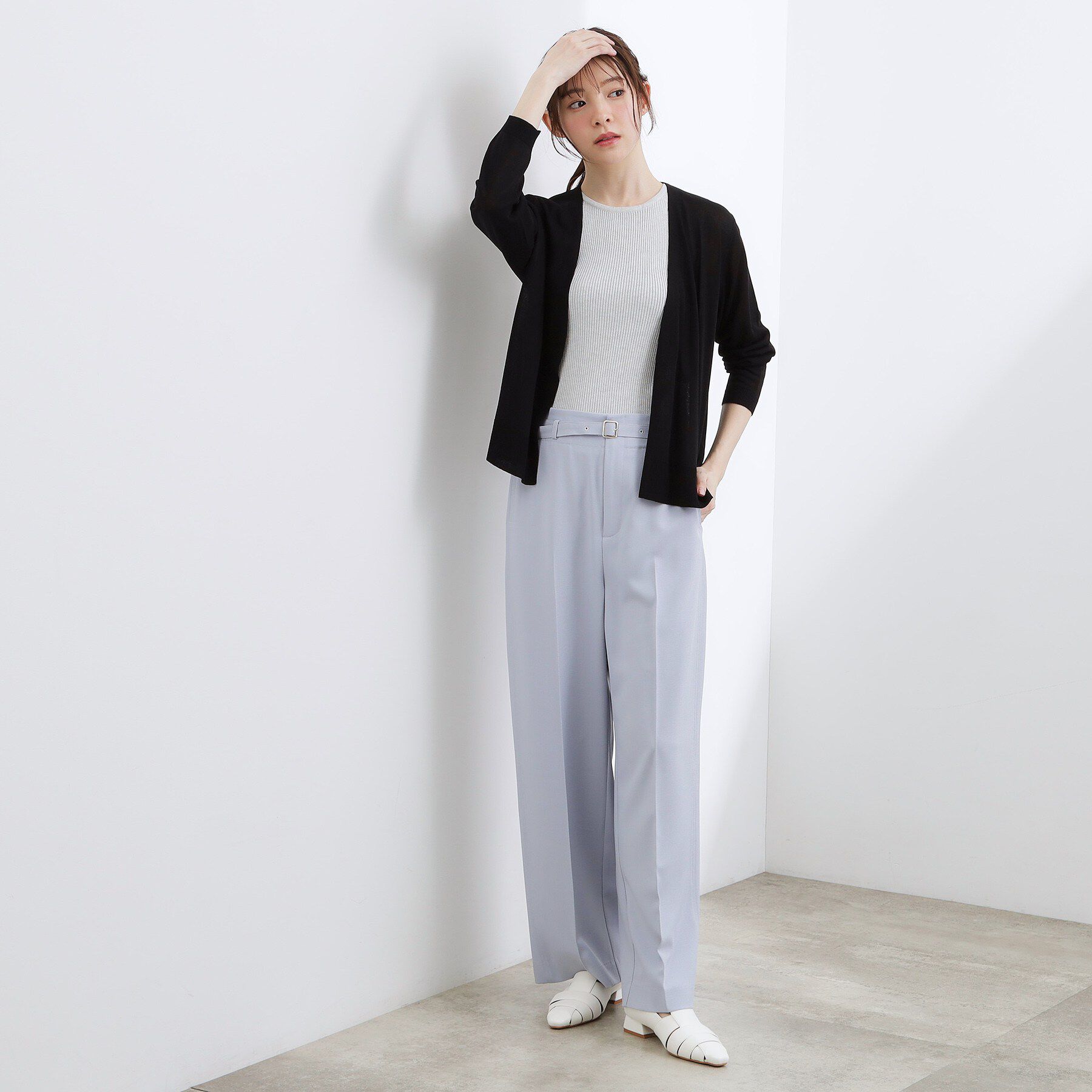 grove「高評価！【接触冷感／UVカットetc】ベーシックショートカーディガン」|カーディガン|