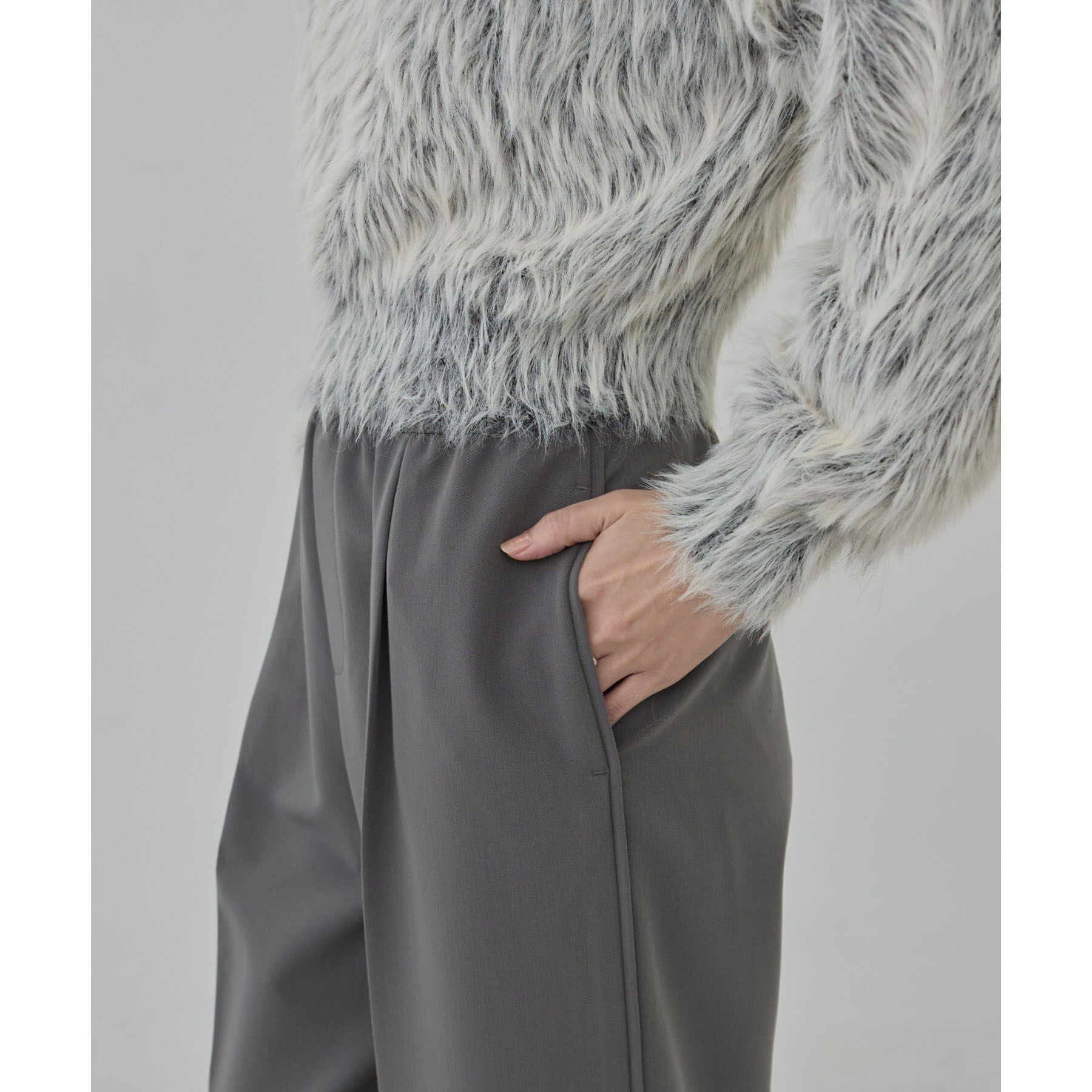 GALLEST「Comfy Set Up｜イージーストレートワイドパンツ【セットアップ対応／通勤／カセット服】」|その他|