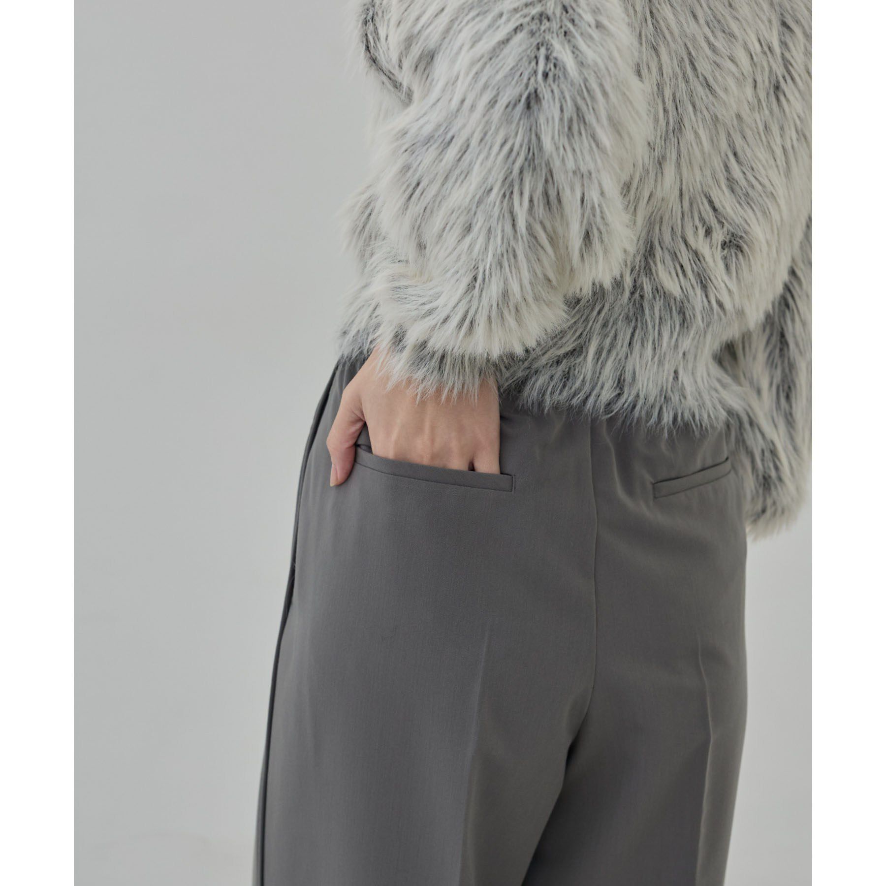 GALLEST「Comfy Set Up｜イージーストレートワイドパンツ【セットアップ対応／通勤／カセット服】」|その他|