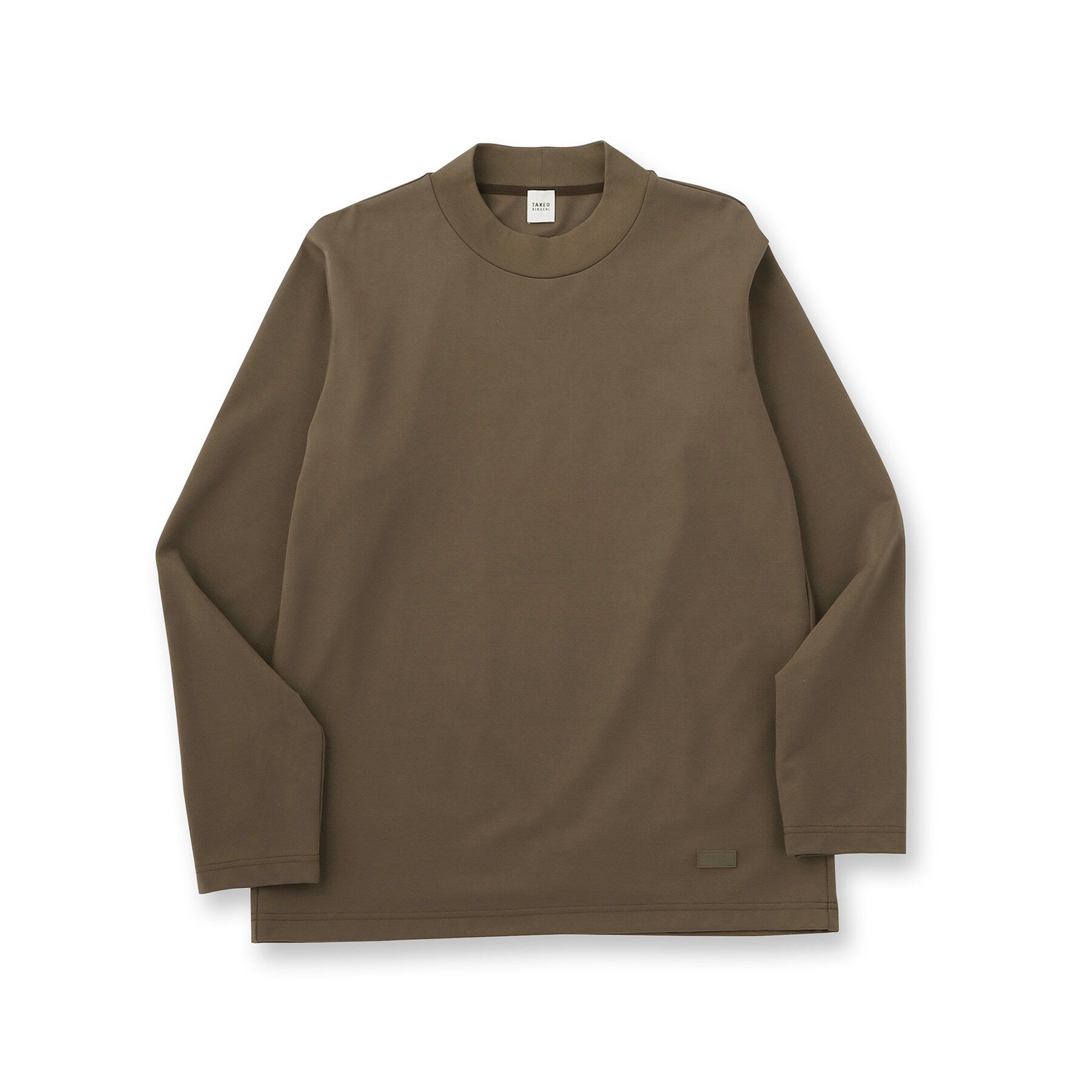 TAKEO KIKUCHI「ハイゲージ モックネックＴシャツ」|Tシャツ・カットソー|