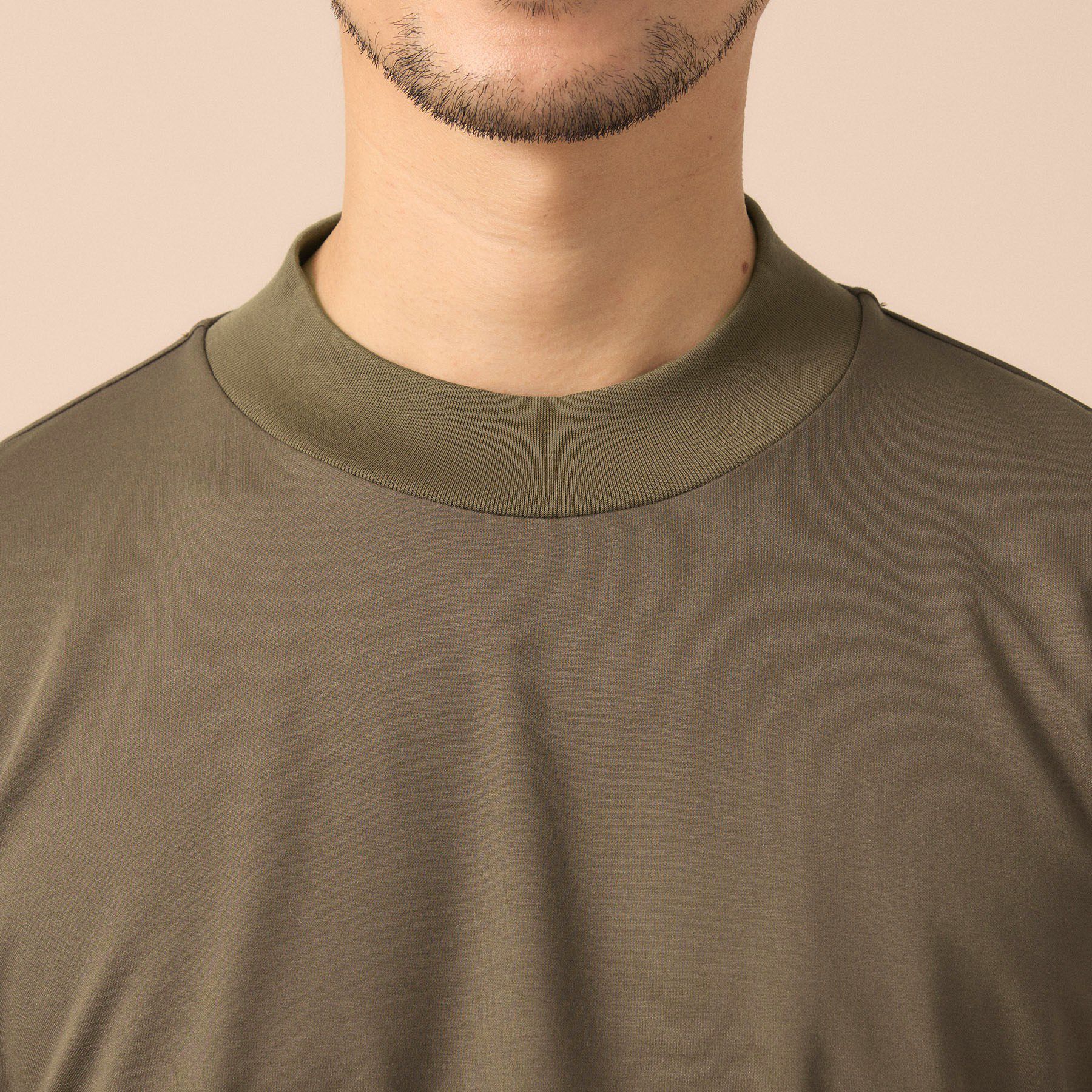 TAKEO KIKUCHI「ハイゲージ モックネックＴシャツ」|Tシャツ・カットソー|