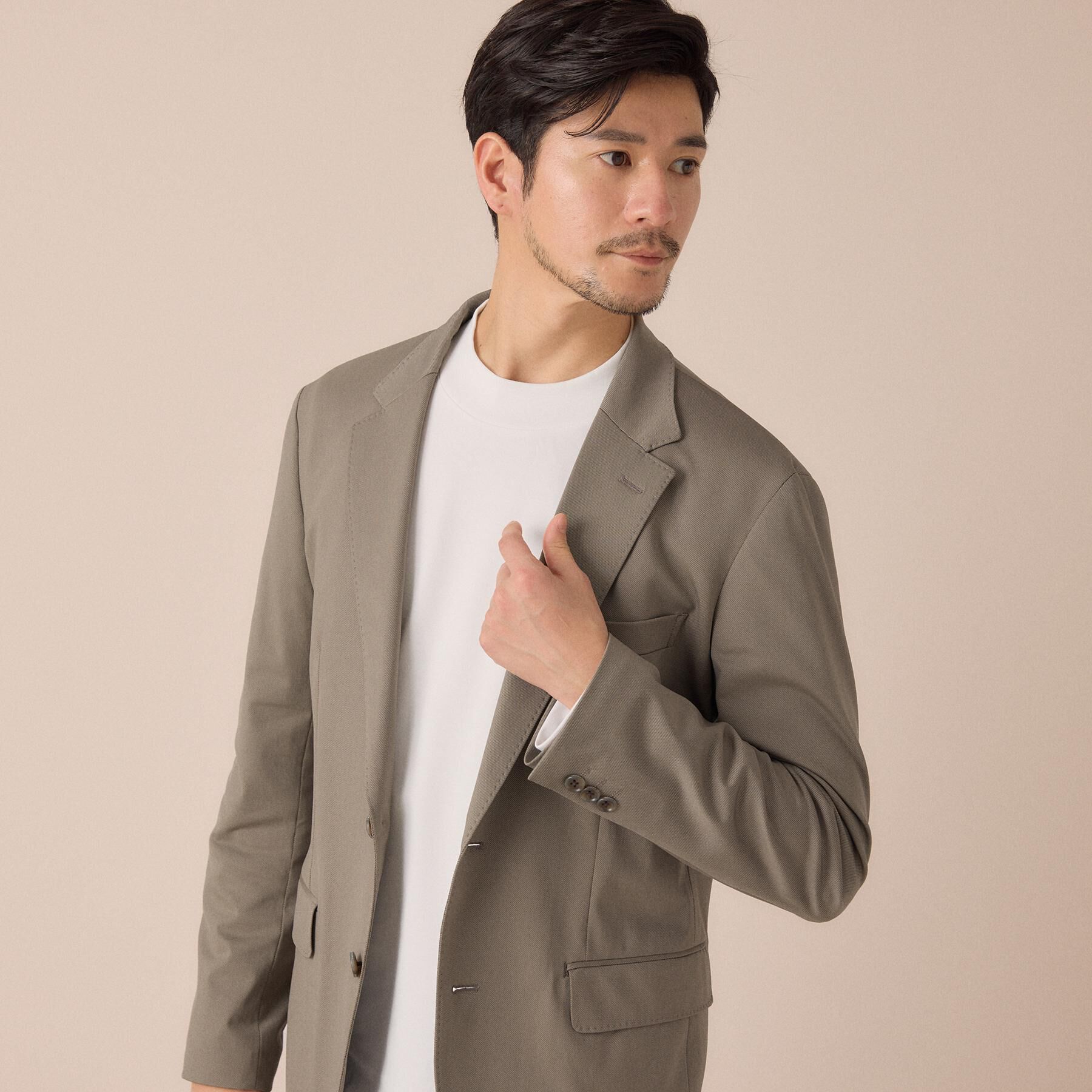 TAKEO KIKUCHI「ハイゲージ モックネックＴシャツ」|Tシャツ・カットソー|