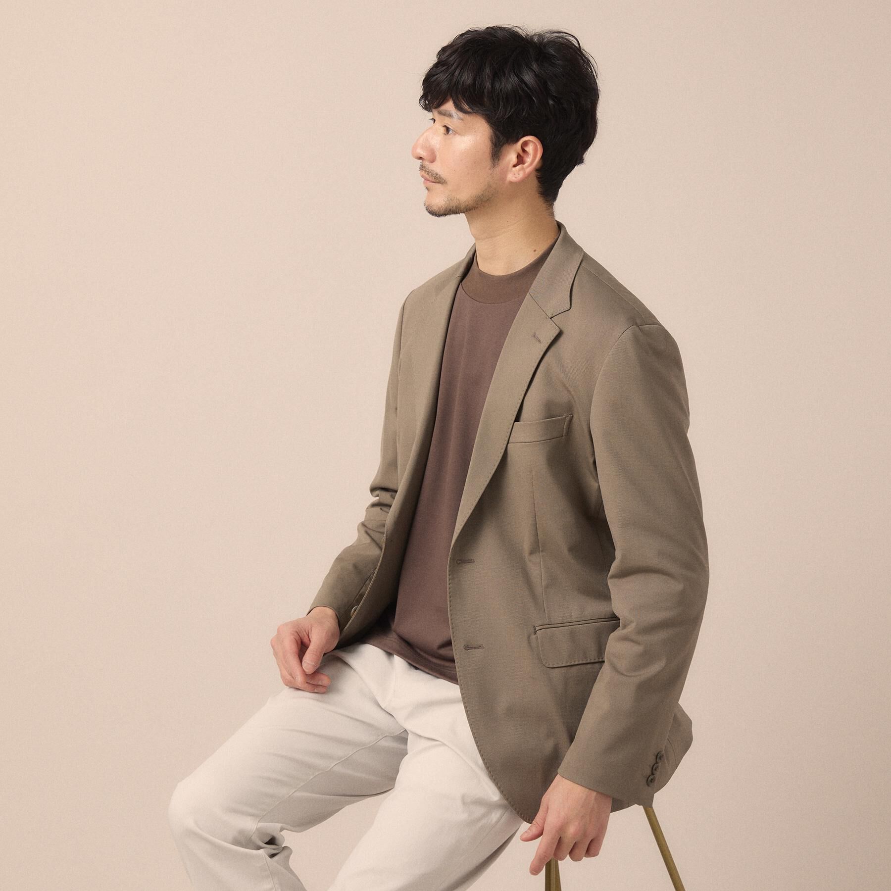 TAKEO KIKUCHI「ハイゲージ モックネックＴシャツ」|Tシャツ・カットソー|