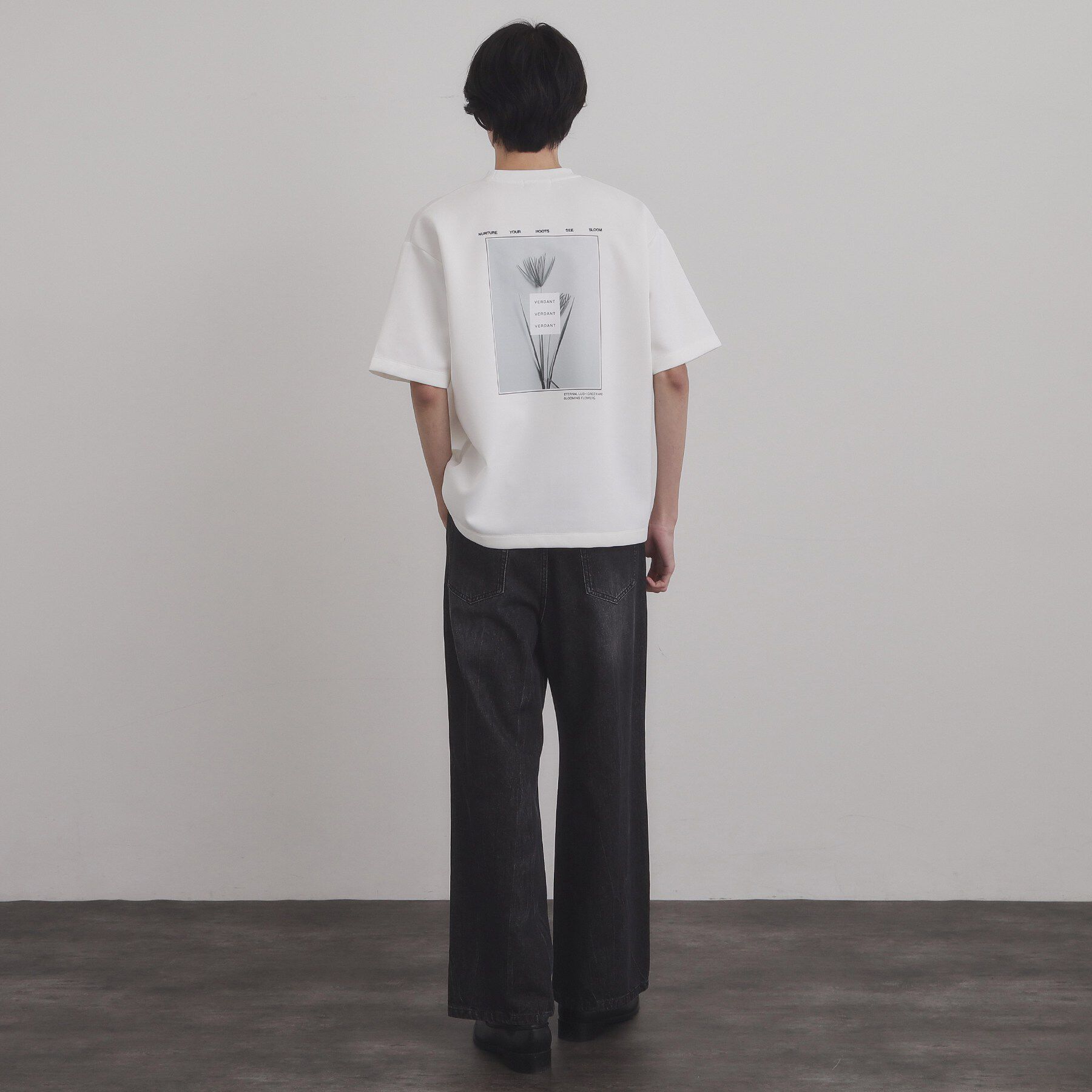 tk.TAKEO KIKUCHI「バックブルームTシャツ」|Tシャツ・カットソー|