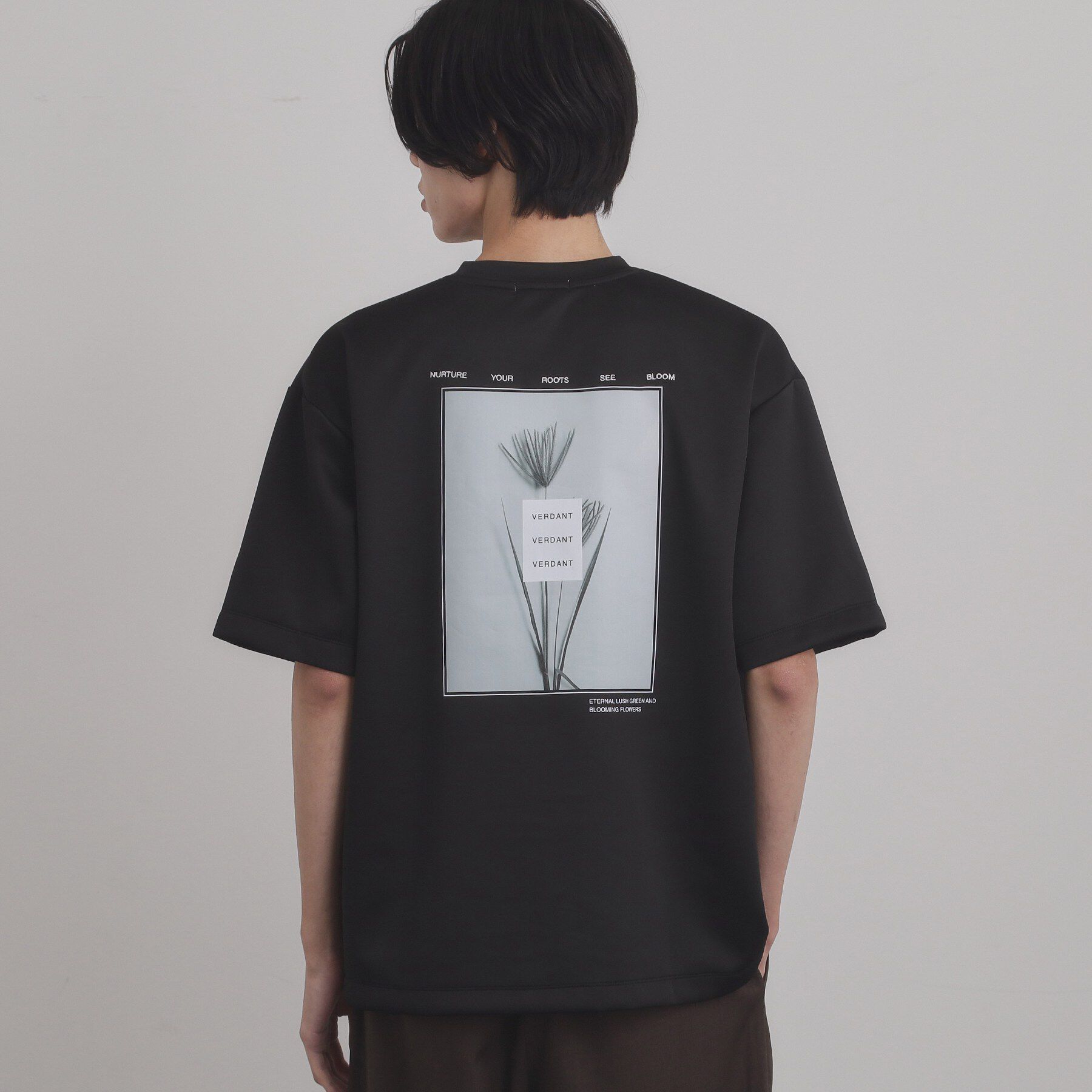 tk.TAKEO KIKUCHI「バックブルームTシャツ」|Tシャツ・カットソー|