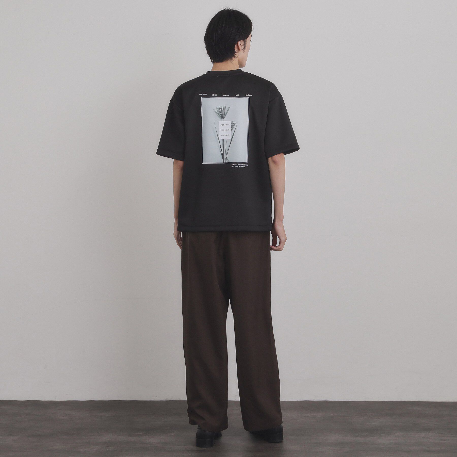 tk.TAKEO KIKUCHI「バックブルームTシャツ」|Tシャツ・カットソー|