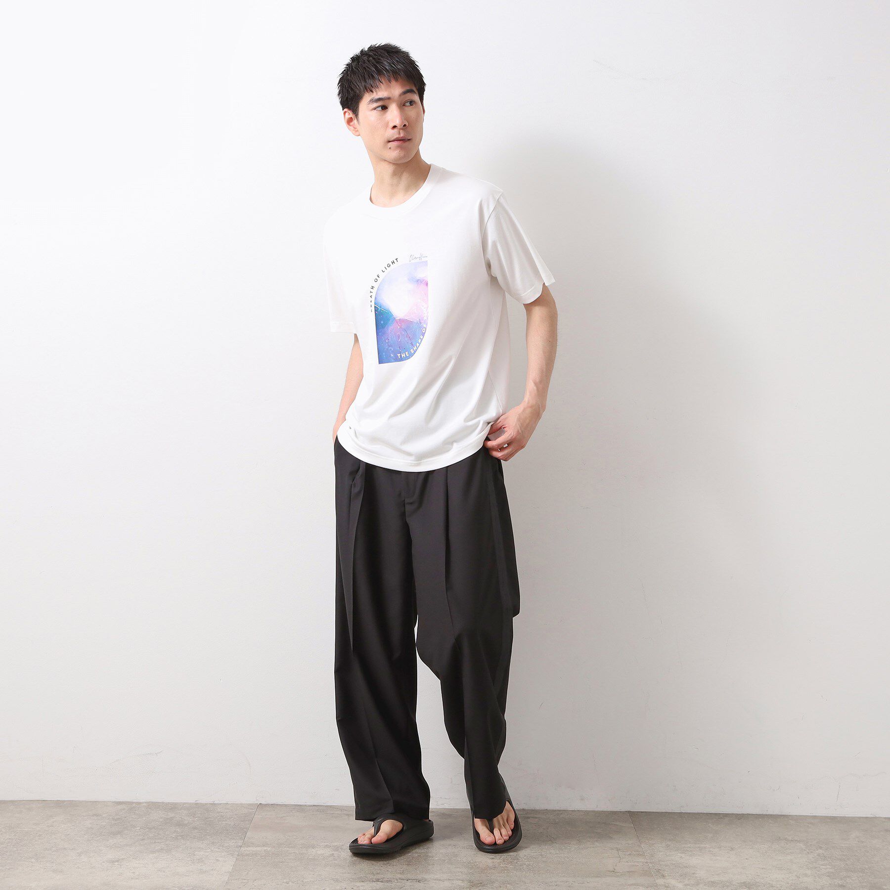 THE SHOP TK「アートグラフィック 半袖Tシャツ 洗濯機OK」|Tシャツ・カットソー|