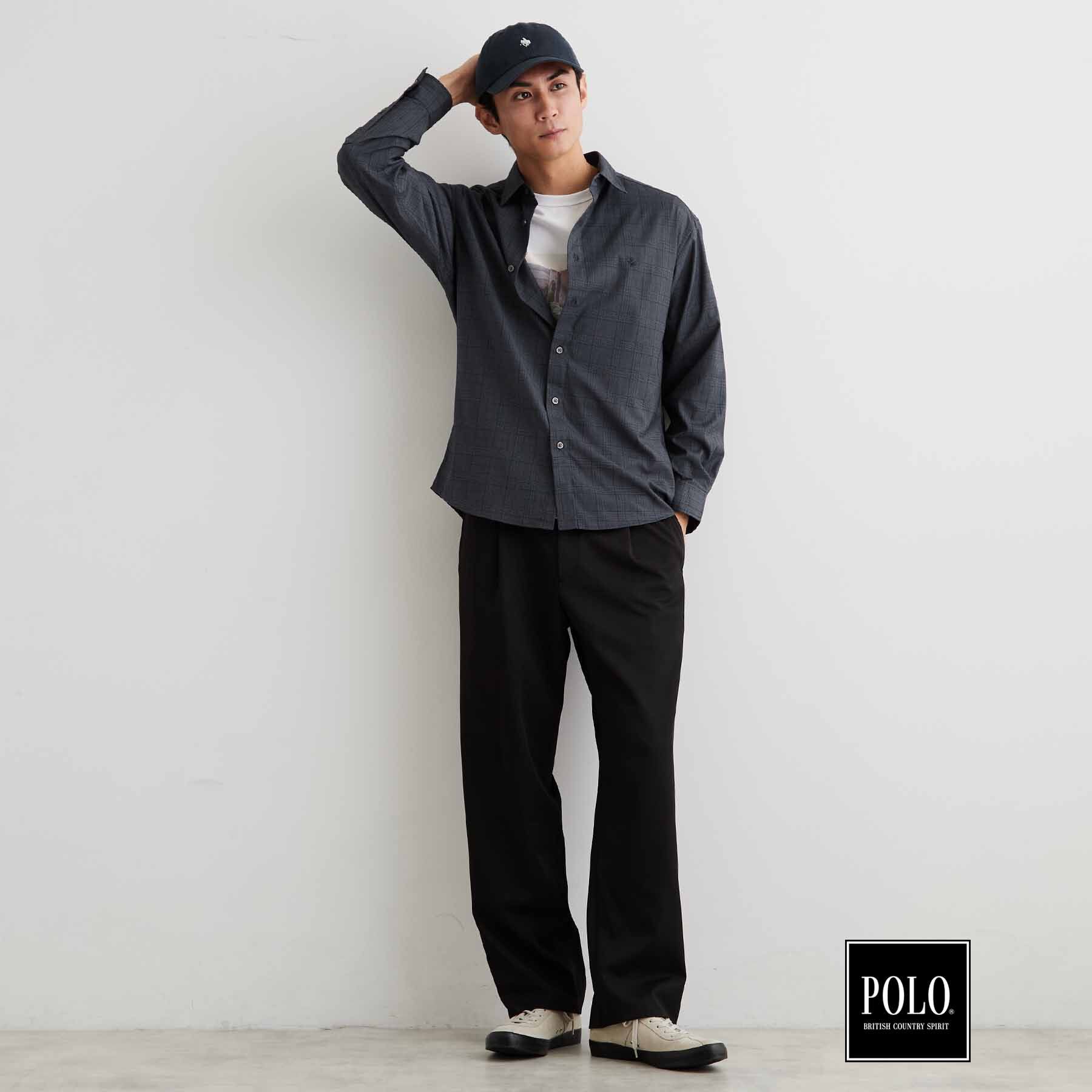 THE SHOP TK「POLO BCS/アソート長袖シャツ」|シャツ・ブラウス|