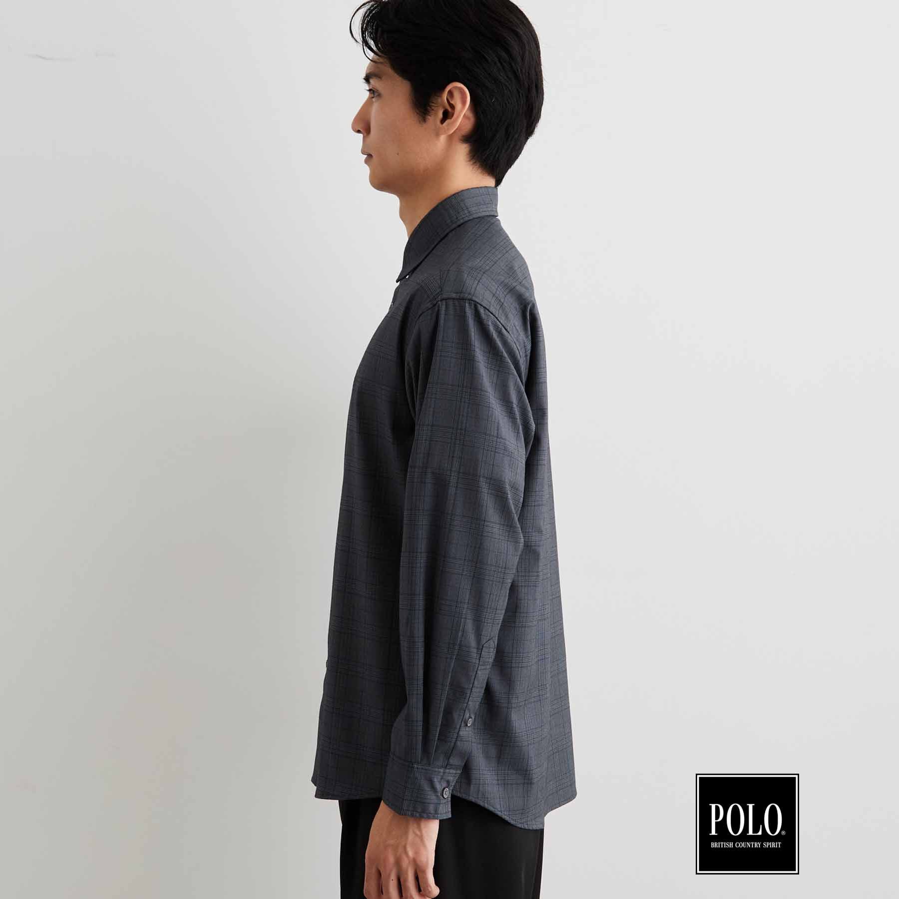 THE SHOP TK「POLO BCS/アソート長袖シャツ」|シャツ・ブラウス|