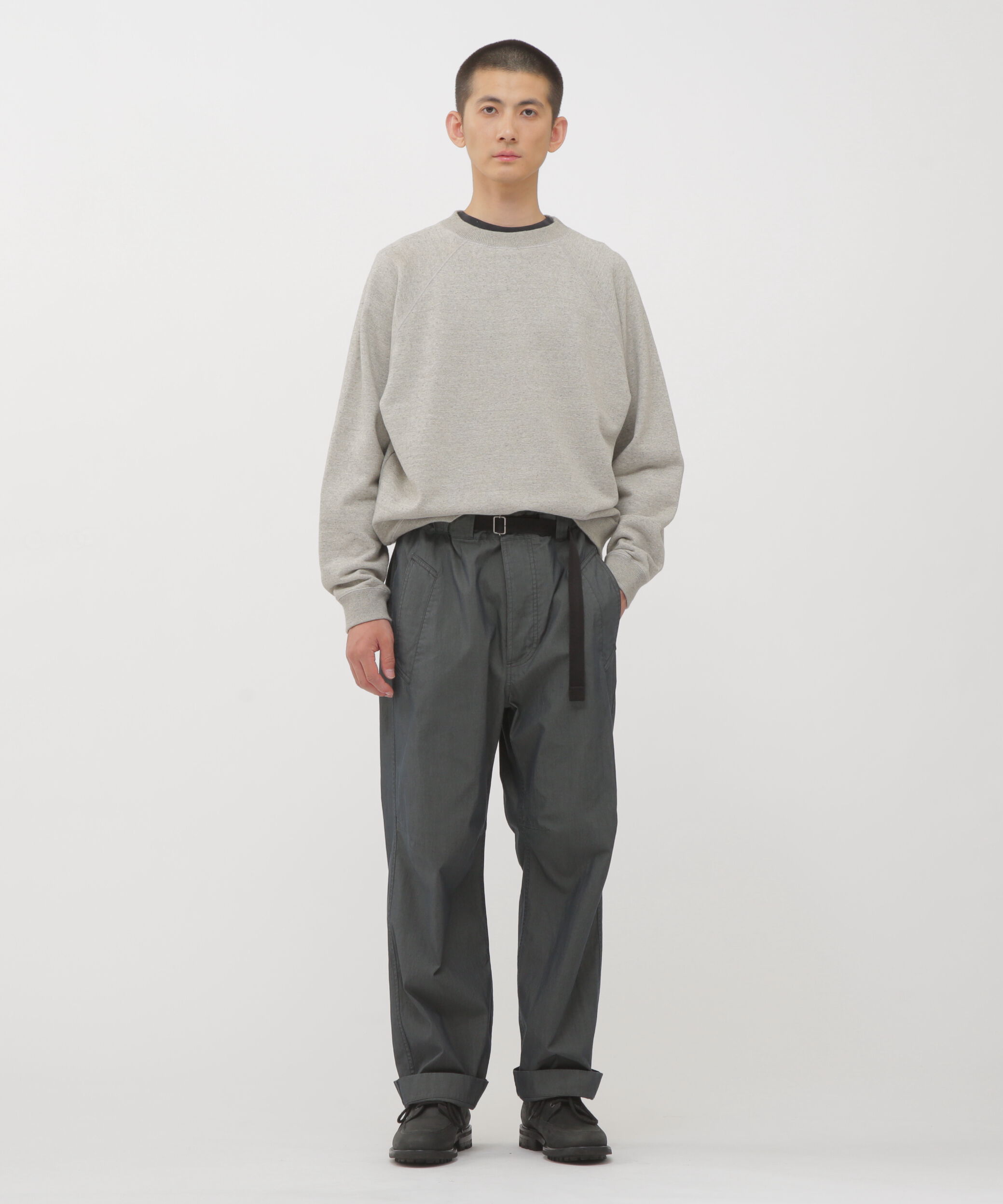 MHL.「UPCYCLED LOOPBACK JERSEY TOP」|Tシャツ・カットソー|