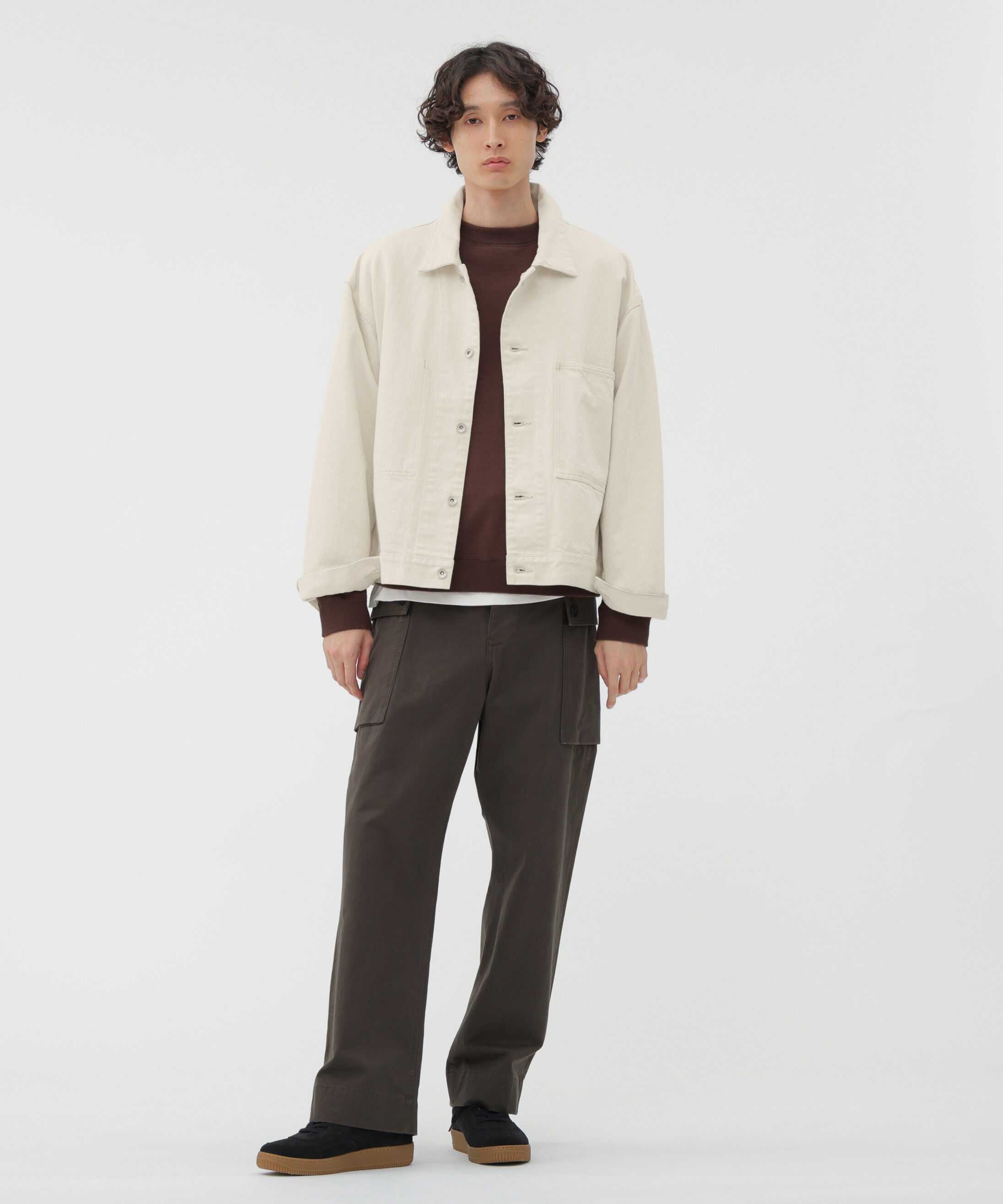 MHL.「UPCYCLED LOOPBACK JERSEY TOP」|Tシャツ・カットソー|