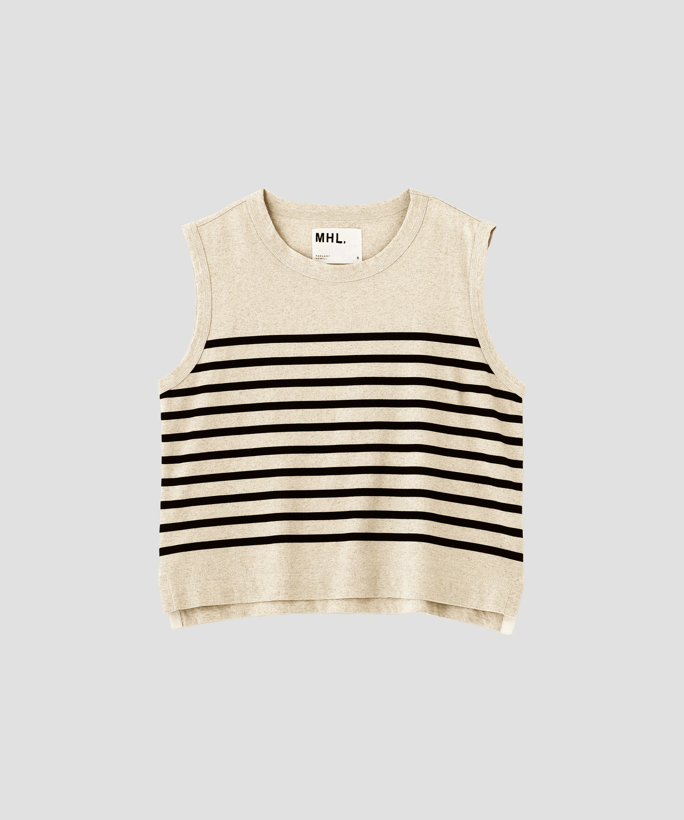 MHL.「BELGIAN LINEN COTTON JERSEY TOP」|Tシャツ・カットソー|