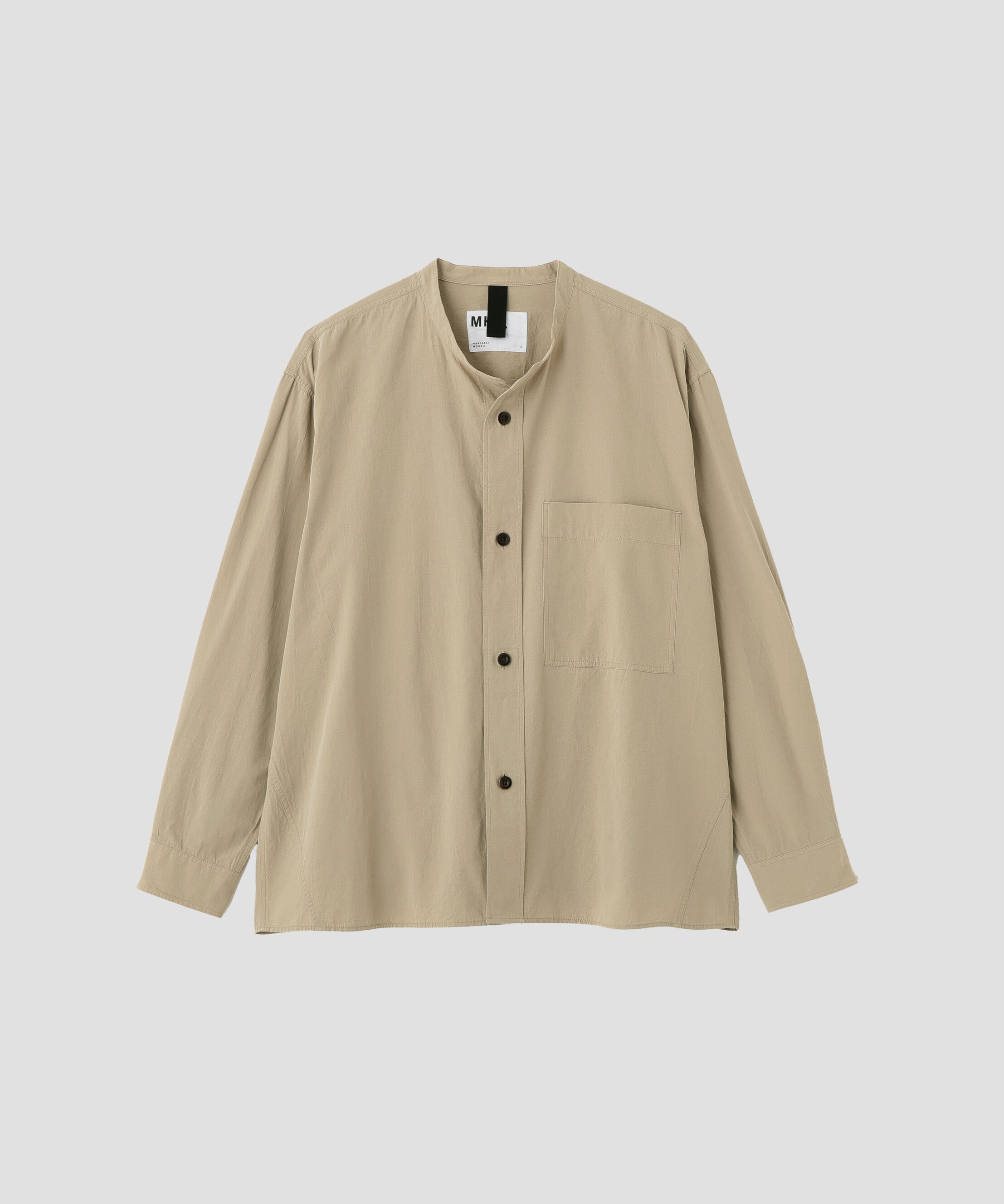 MHL.「WASHED DRY COTTON LINEN SHIRT」|シャツ・ブラウス|