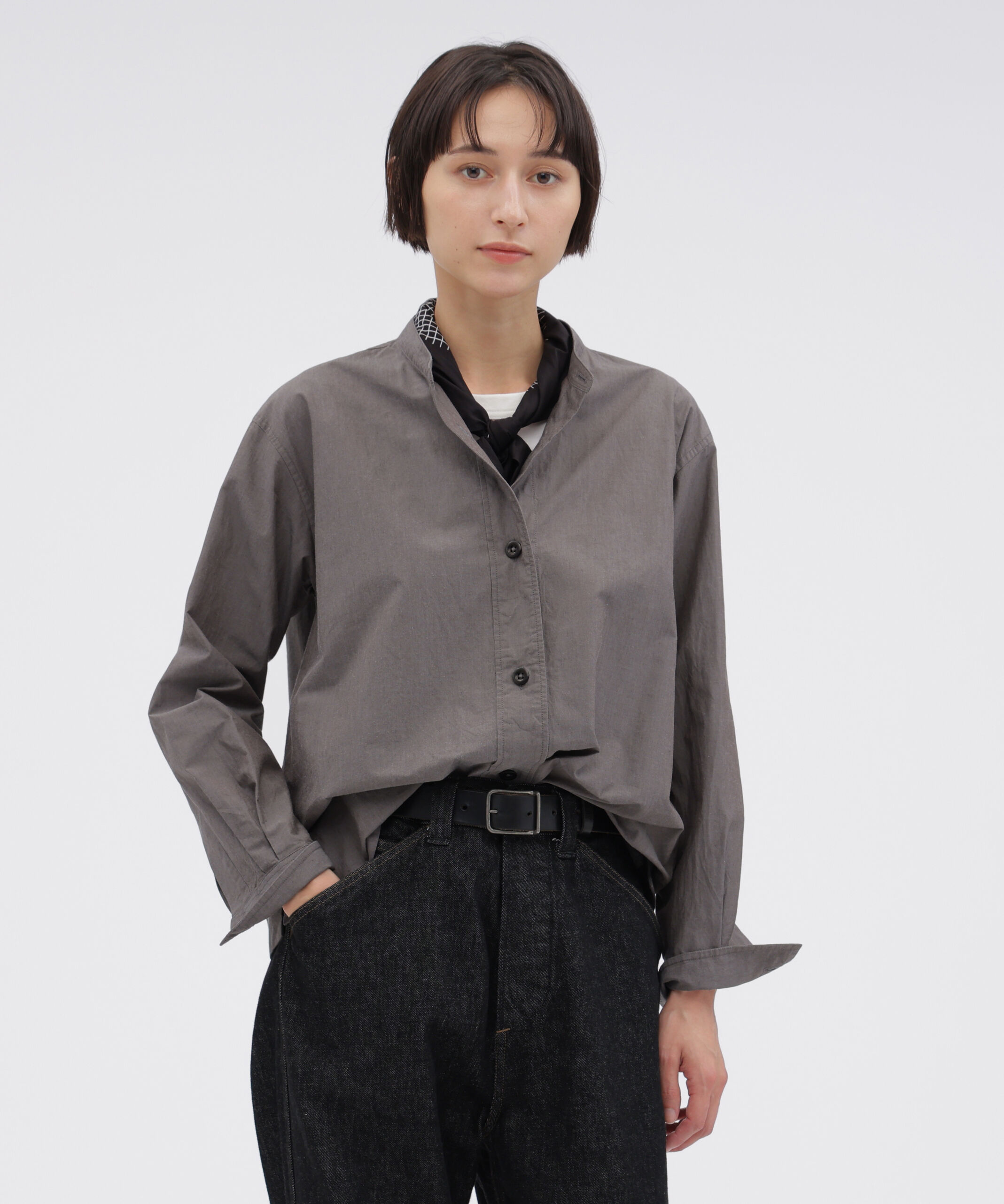 MHL.「END ON END WEAVE COTTON SHIRT」|シャツ・ブラウス|MOCHA3