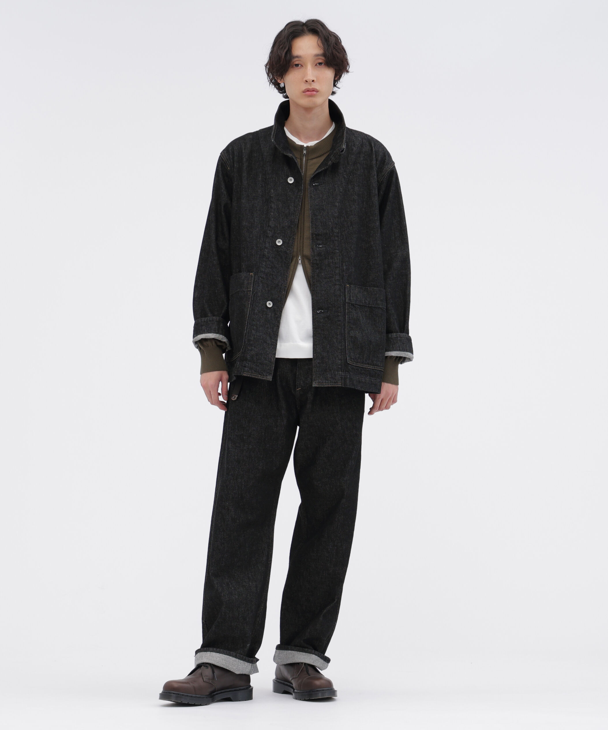 MHL.「CANTON BLACK DENIM TROUSERS」|その他|