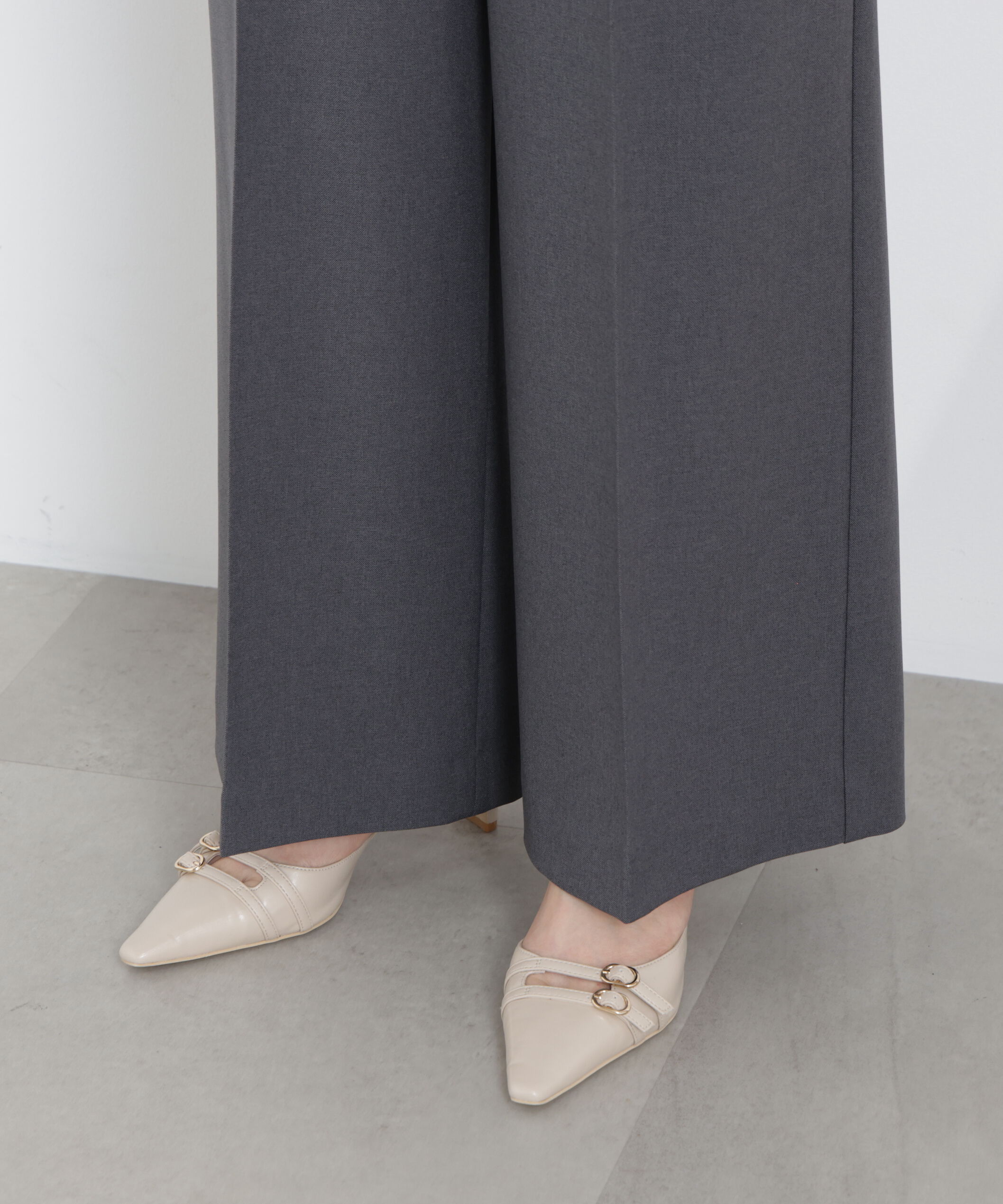 PROPORTION BODY DRESSING「チェーン付きワイドパンツ　26SS」|その他|