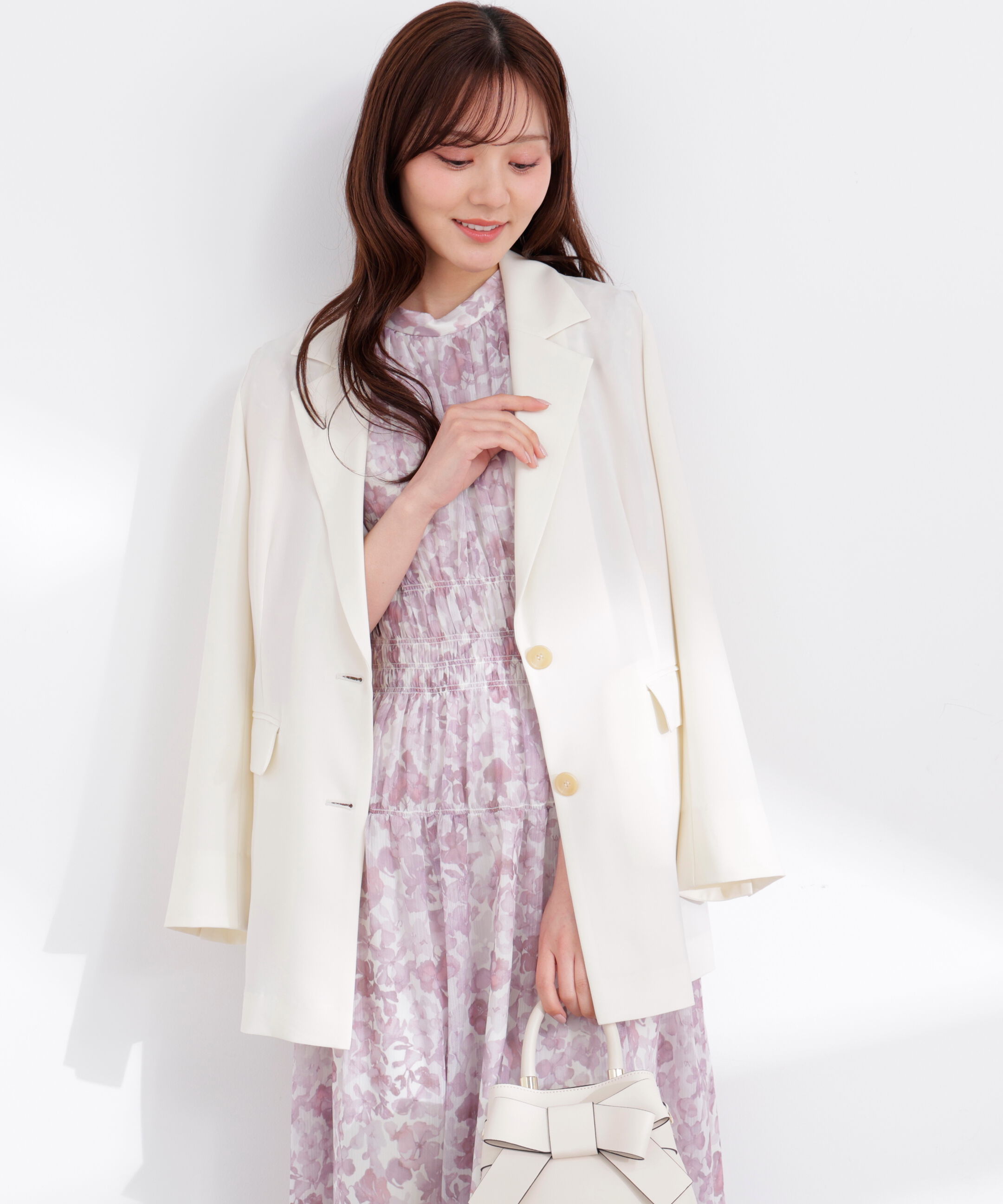 PROPORTION BODY DRESSING「ライトサマーテーラードジャケット 26SS」|その他|アイボリー2