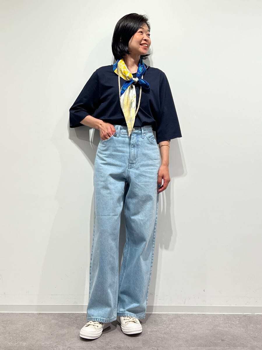  「セミワイドブリーチデニム」|その他|