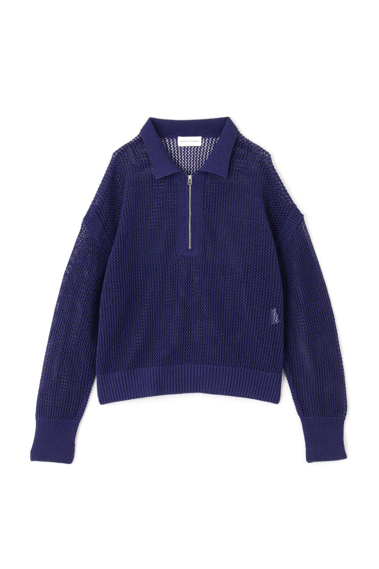  「◆≪ウォッシャブル≫ テープヤーンメッシュスキッパープルオーバー」|ニット・セーター|