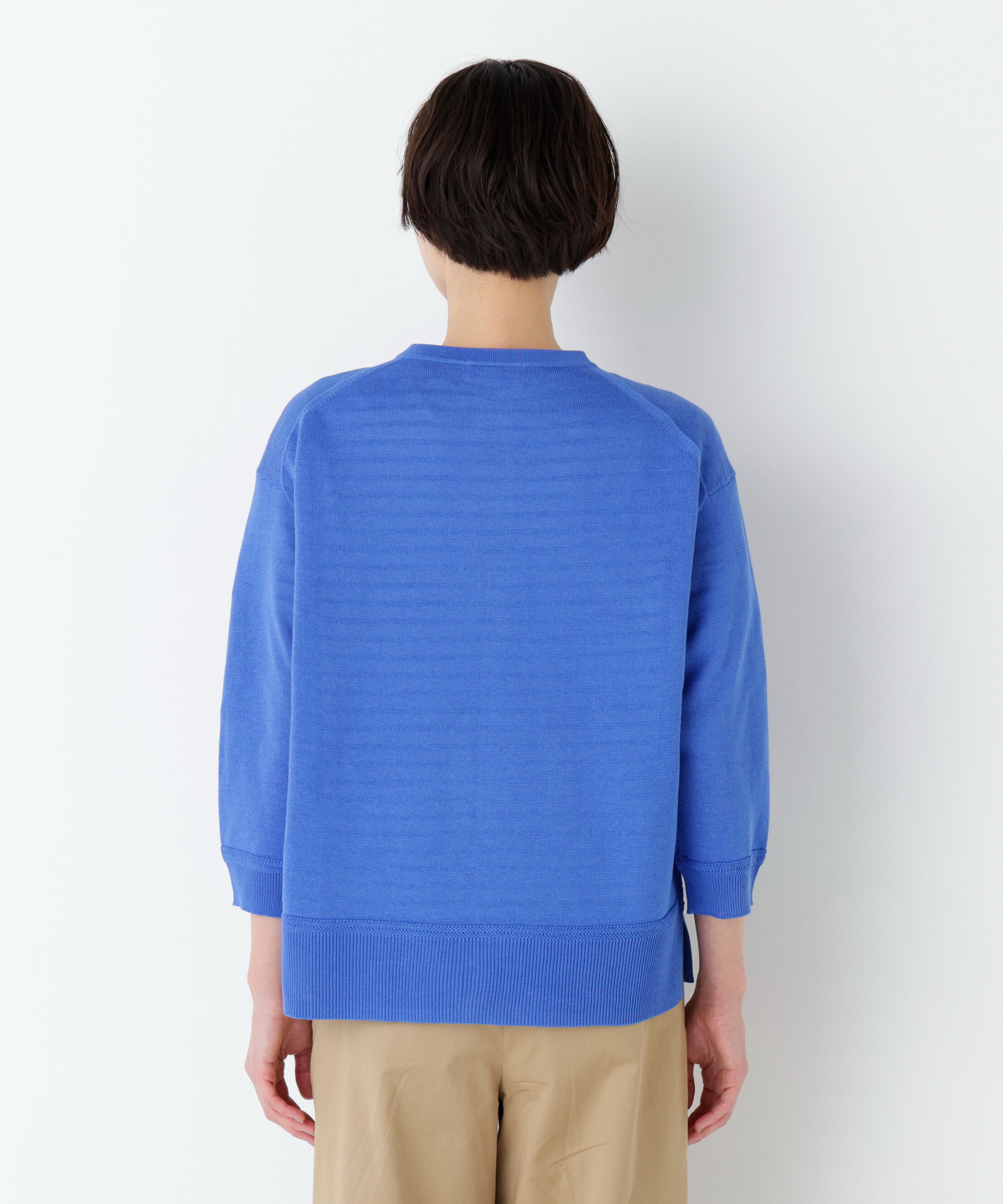  「《名品 / 洗える / 4ｶﾗｰ展開》ﾊｲｹﾞｰｼﾞｷﾞﾏ ｼﾞｯﾌﾟｱｯﾌ  」|ニット・セーター|