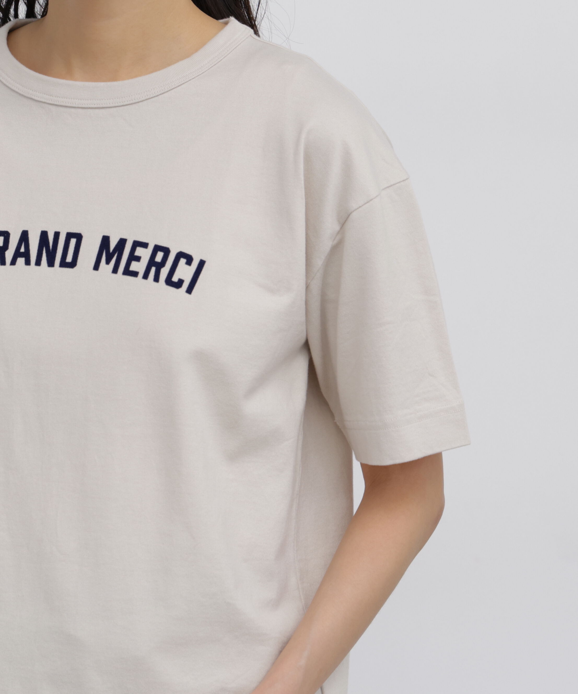  「◆フロッキープリントクルーネックＴシャツ」|Tシャツ・カットソー|