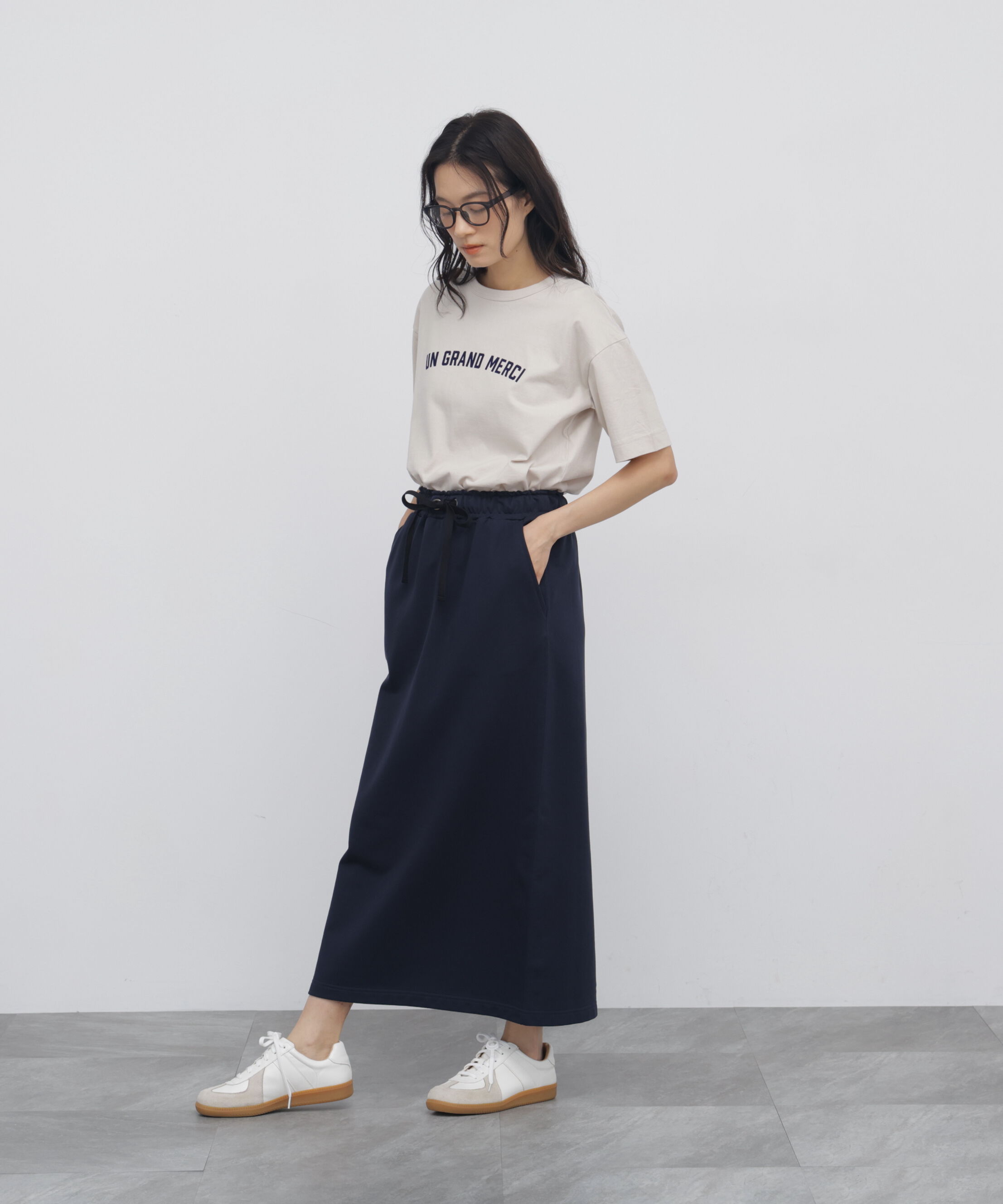 「◆フロッキープリントクルーネックＴシャツ」|Tシャツ・カットソー|