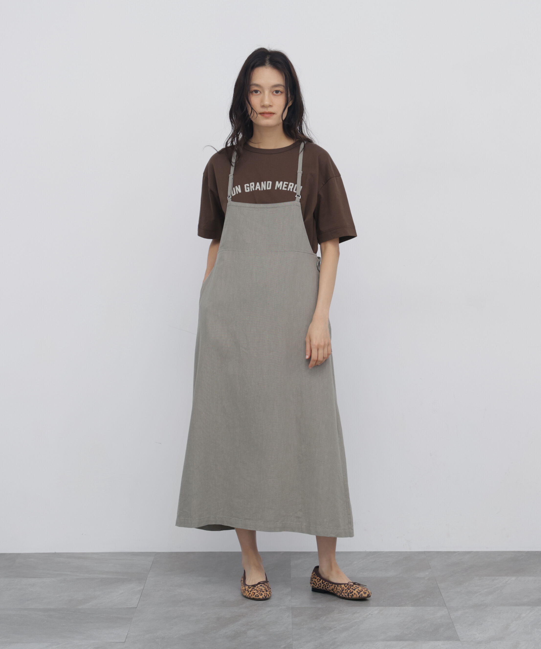  「◆フロッキープリントクルーネックＴシャツ」|Tシャツ・カットソー|
