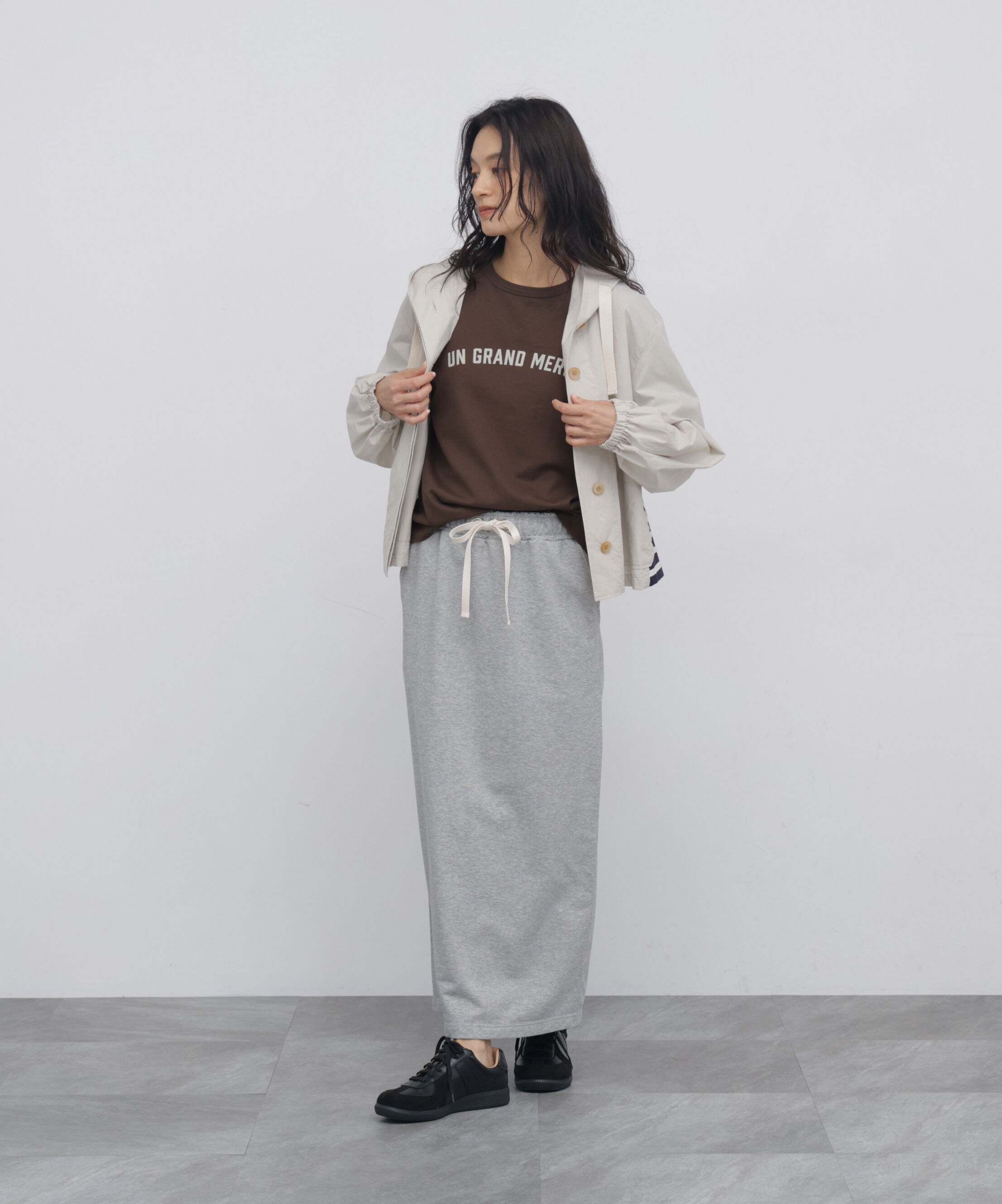  「◆フロッキープリントクルーネックＴシャツ」|Tシャツ・カットソー|