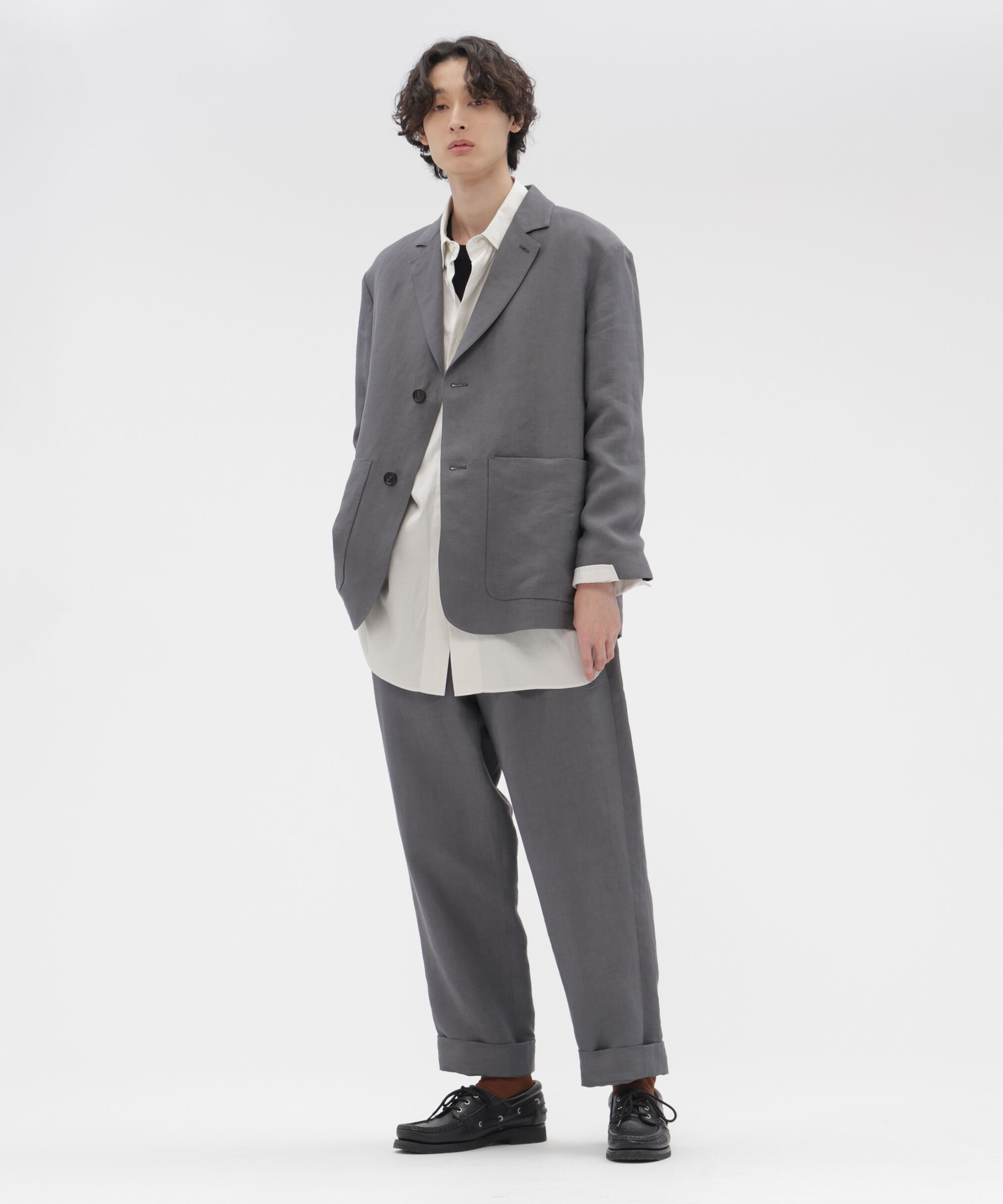 MARGARET HOWELL「FINE COTTON PIQUE SHIRTING SHIRT」|シャツ・ブラウス|